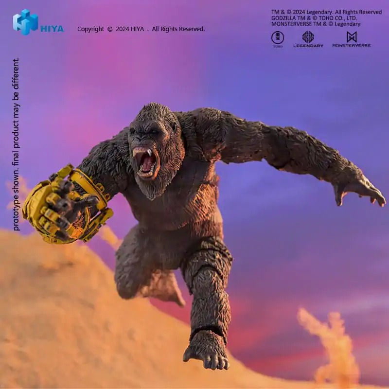 Godzilla x Kong: The New Empire Exquisite Basic Actionfigur Kong B.E.A.S.T. Glove Ver. 16 cm termékfotó