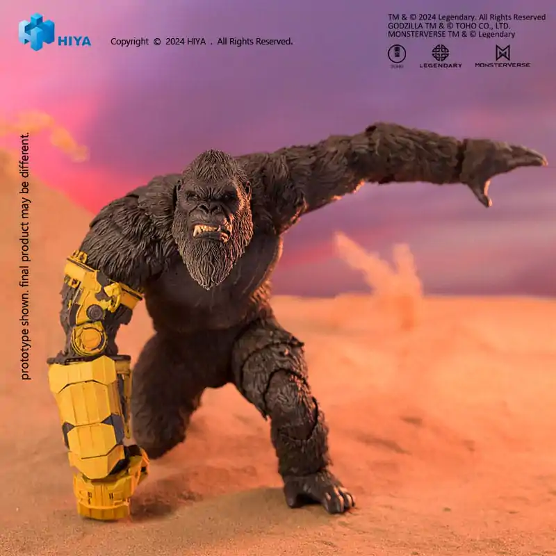 Godzilla x Kong: The New Empire Exquisite Basic Actionfigur Kong B.E.A.S.T. Glove Ver. 16 cm termékfotó