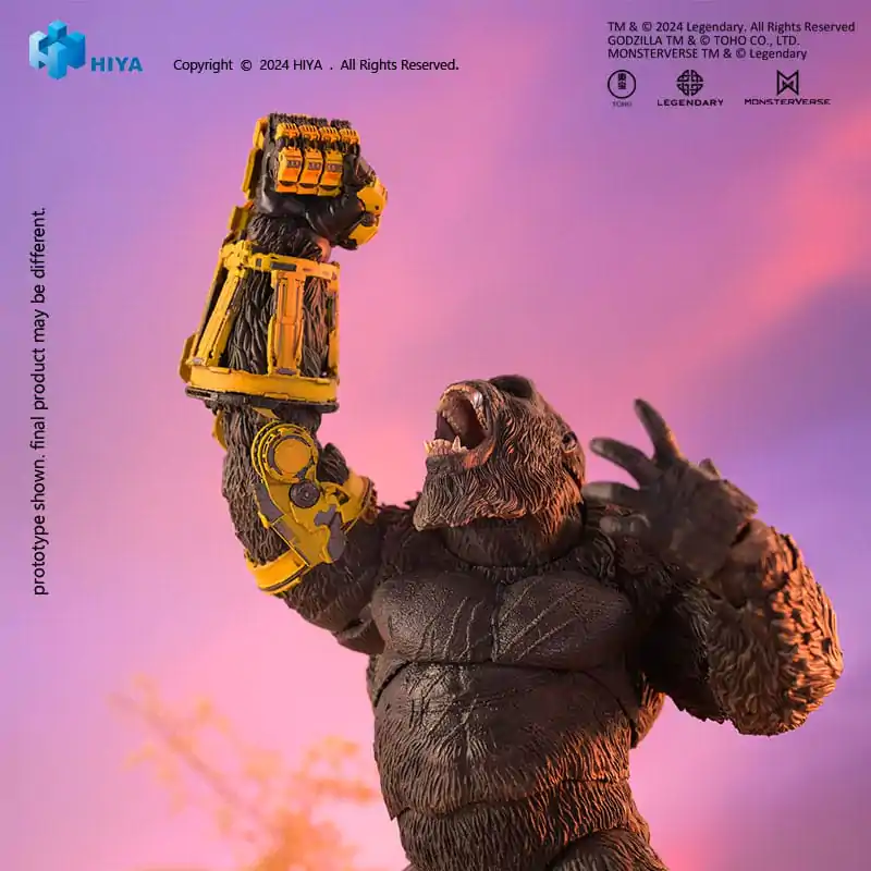 Godzilla x Kong: The New Empire Exquisite Basic Actionfigur Kong B.E.A.S.T. Glove Ver. 16 cm termékfotó