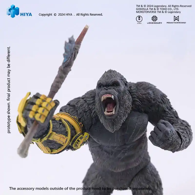 Godzilla x Kong: The New Empire Exquisite Basic Actionfigur Kong B.E.A.S.T. Glove Ver. 16 cm termékfotó