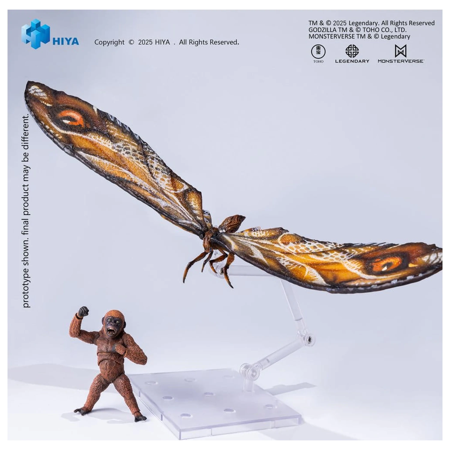Godzilla x Kong: The New Empire Exquisite Basic Series Action Figur Mothra Premium Set Produktfoto