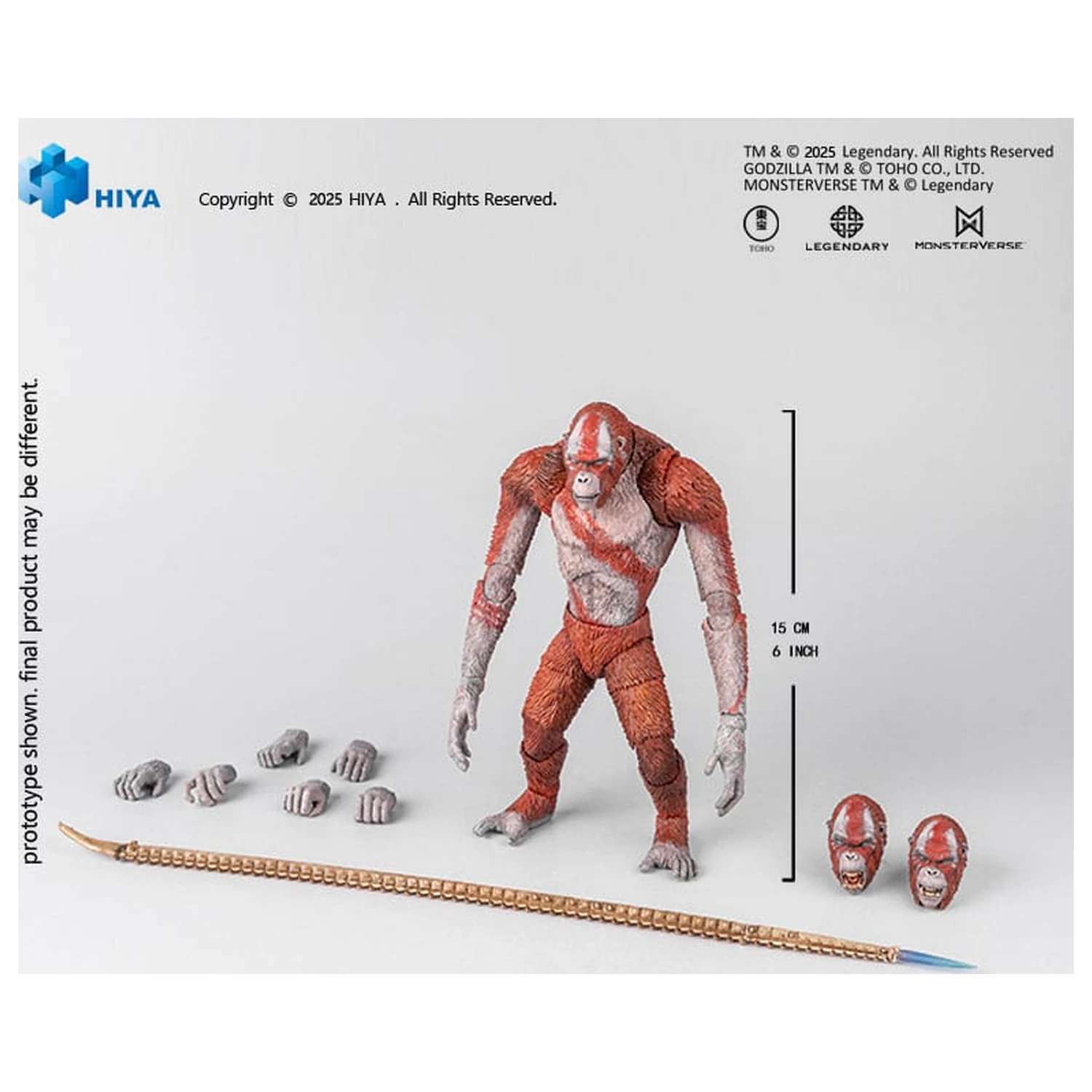 Godzilla x Kong The New Empire Exquisite Basic Action Figur Skar King 15 cm Produktfoto