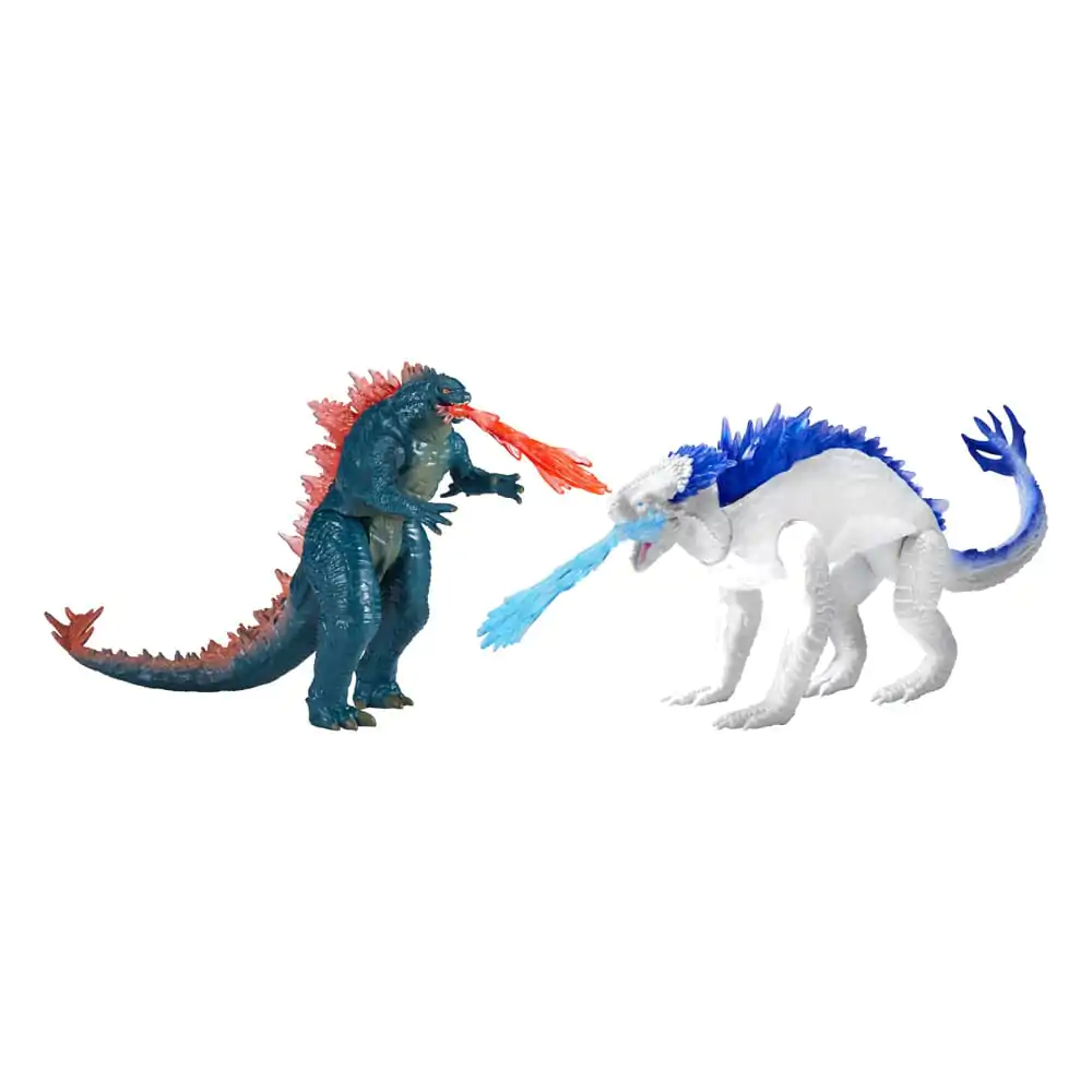 Godzilla x Kong: The New Empire Diorama 2er-Pack Godzilla vs Shimo 15 cm Produktfoto