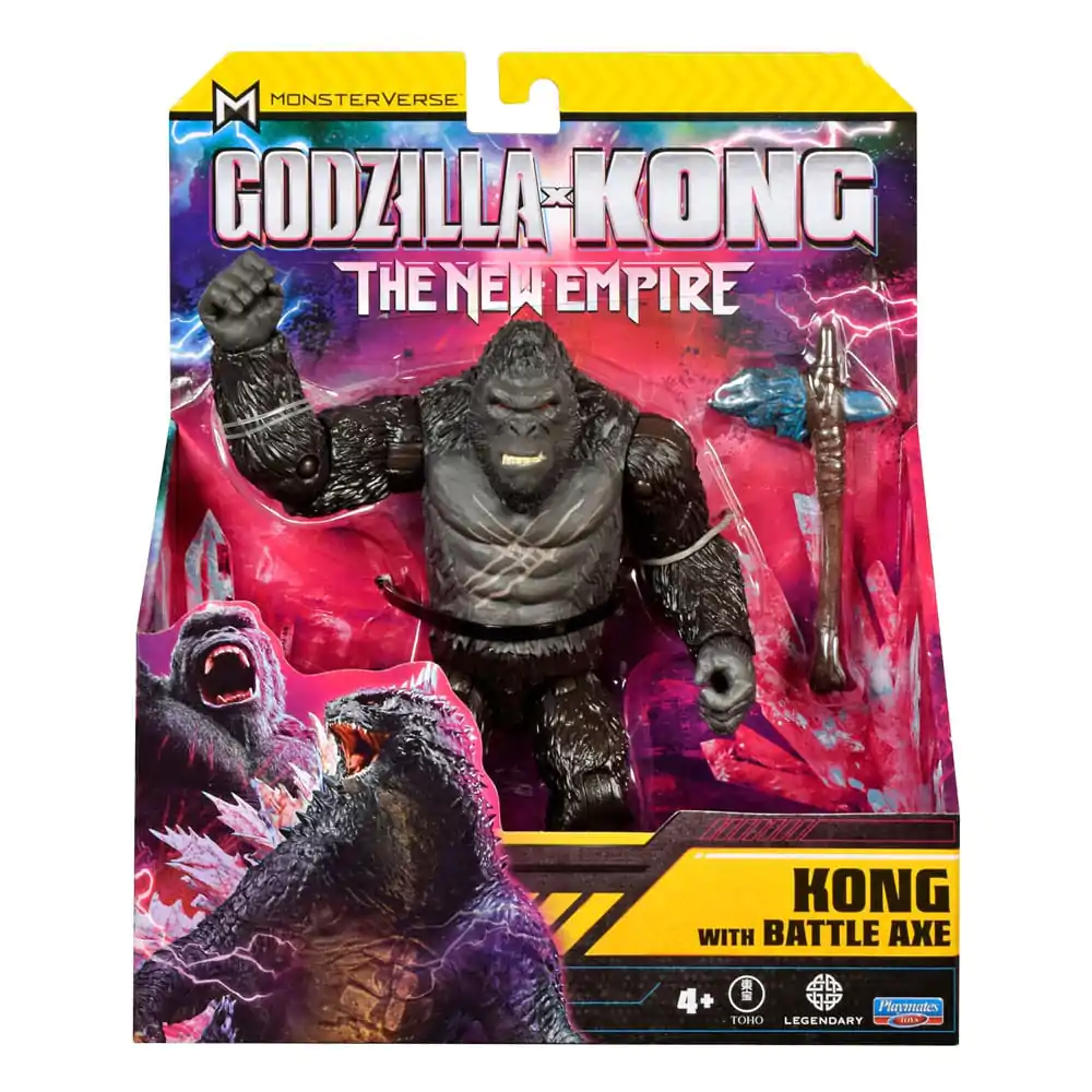 Godzilla x Kong: The New Empire Action Figure Kong mit Battle Axe 15 cm Produktfoto