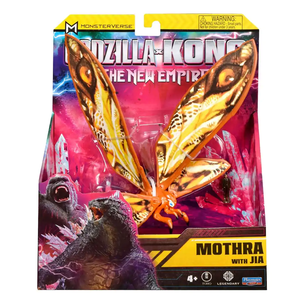 Godzilla x Kong: The New Empire Actionfigur Mothra mit Jiva 15 cm Produktfoto
