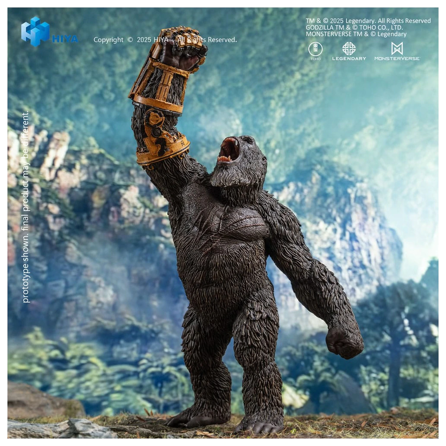 Godzilla x Kong The New Empire Stylist Series PVC Statue Kong B.E.A.S.T. Glove Version 22 cm Produktfoto