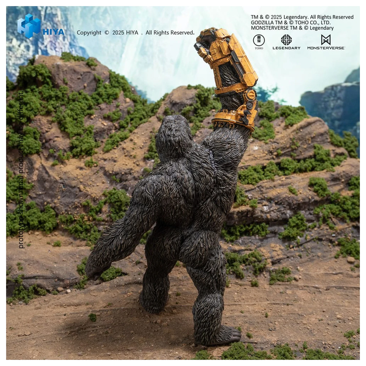 Godzilla x Kong The New Empire Stylist Series PVC Statue Kong B.E.A.S.T. Glove Version 22 cm Produktfoto