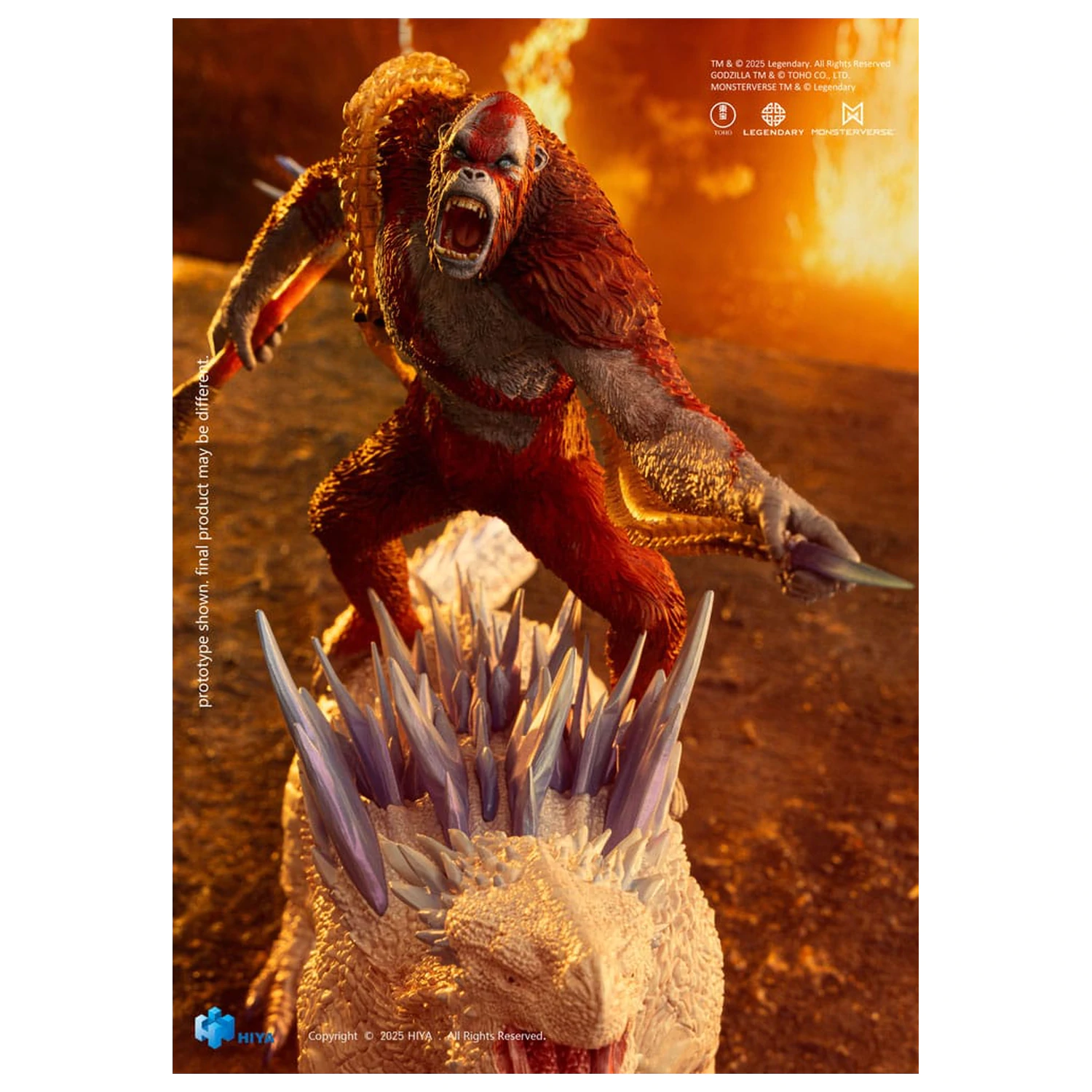 Godzilla x Kong The New Empire Stylist Series PVC Statue Skar King 15 cm Produktfoto