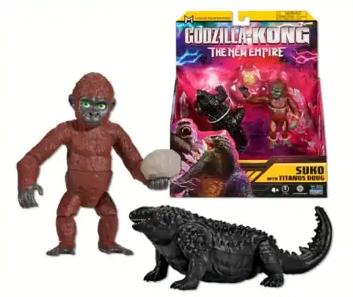 Godzilla x Kong: The New Empire - Suko with Titanus Doug Actionfigur 15 cm Produktfoto