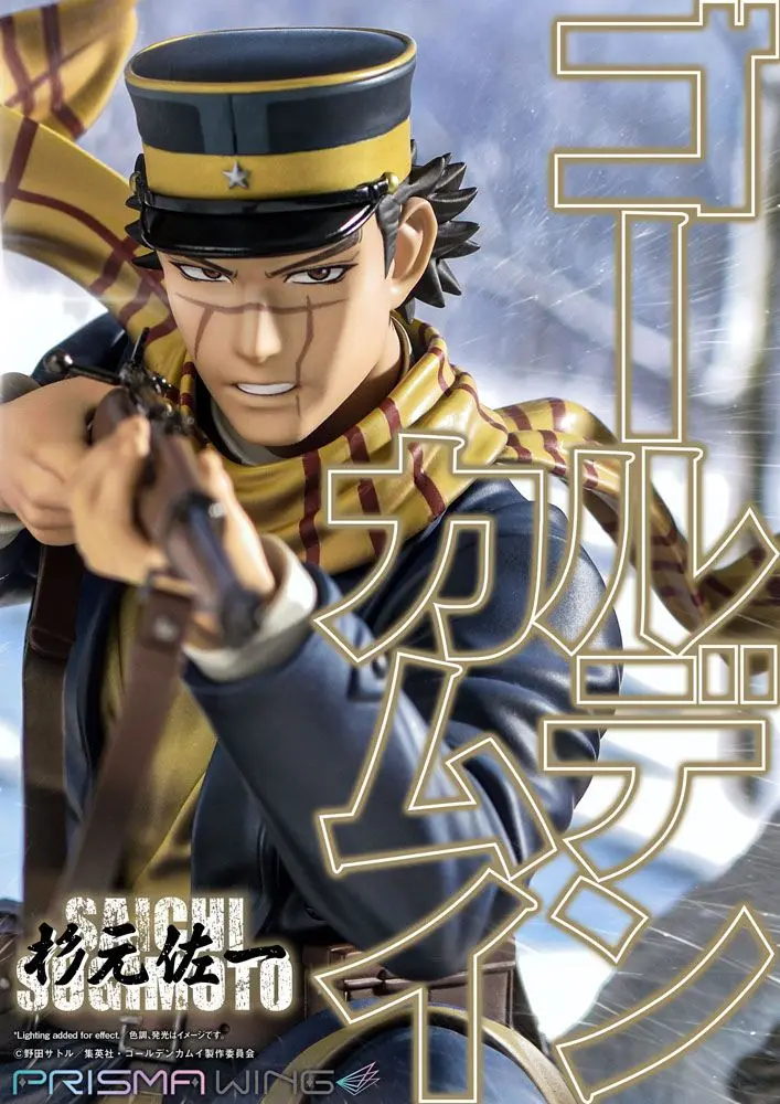 Golden Kamuy Prisma Wing PVC Statue 1/7 Saichi Sugimoto 20 cm termékfotó