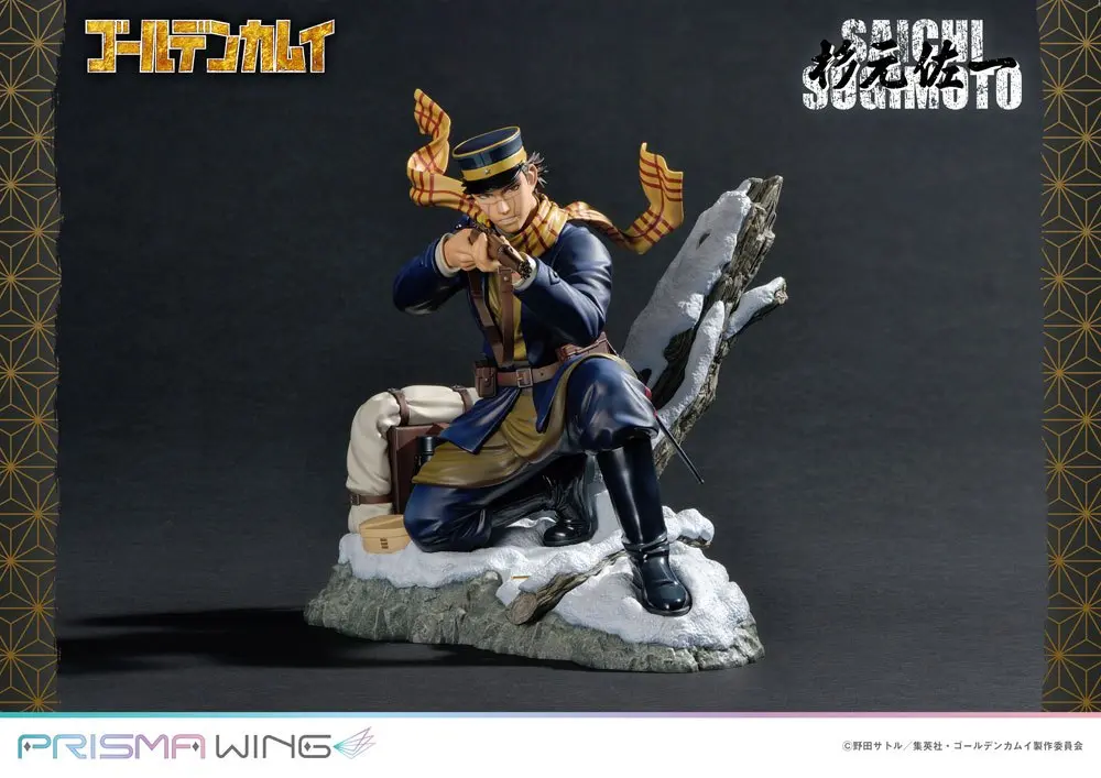 Golden Kamuy Prisma Wing PVC Statue 1/7 Saichi Sugimoto 20 cm termékfotó