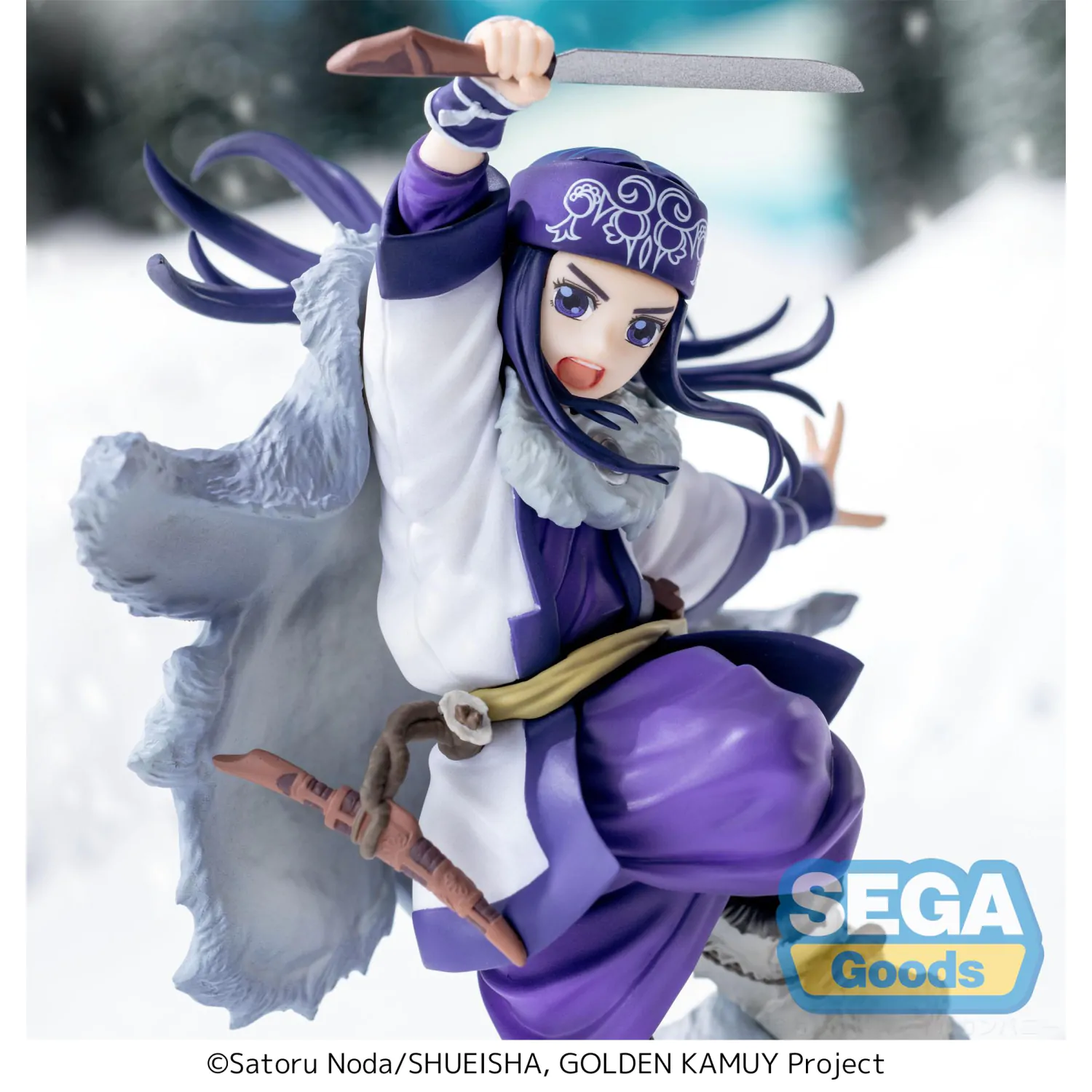 Golden Kamuy Xross Link Anime PVC Figur Asirpa 11 cm Produktfoto
