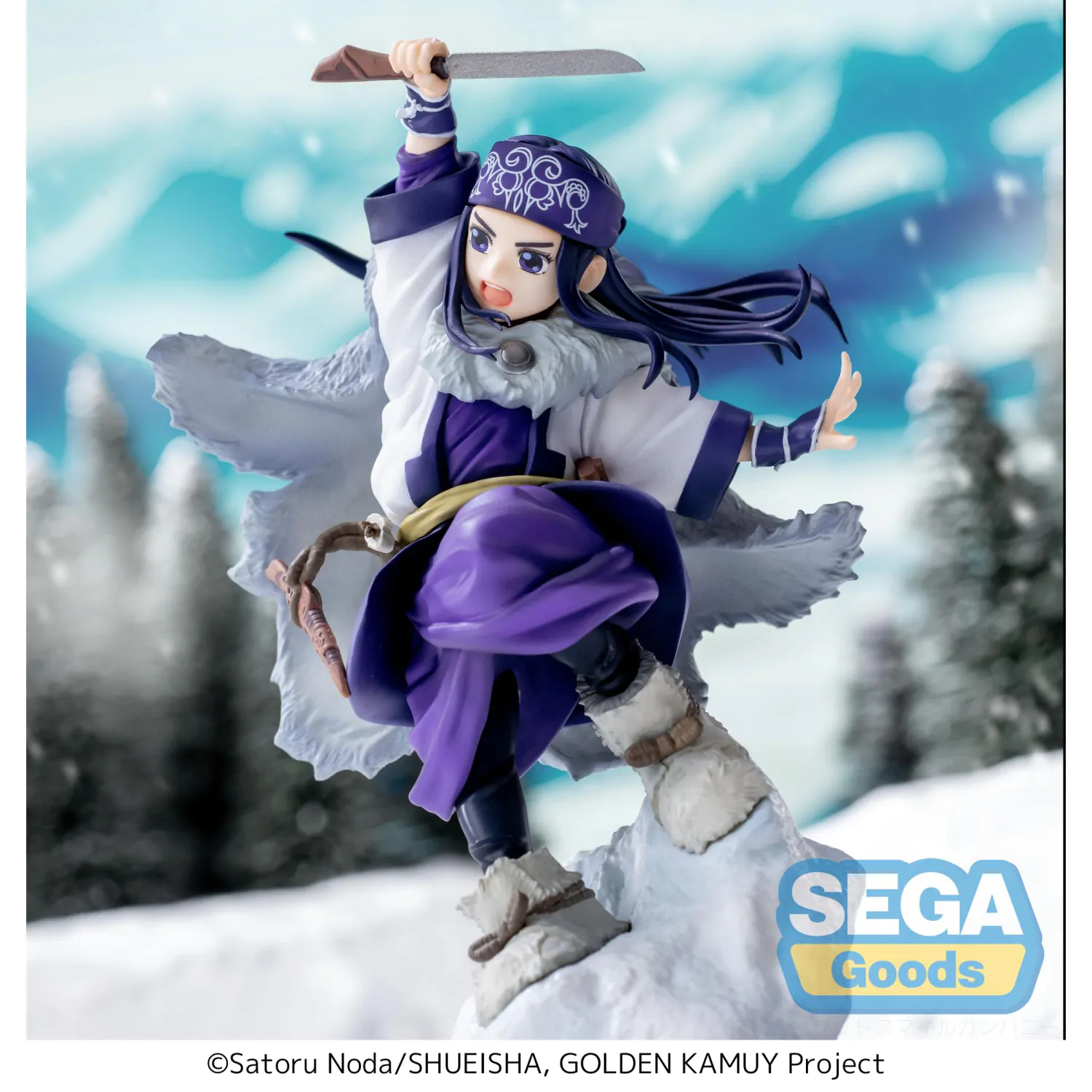 Golden Kamuy Xross Link Anime PVC Figur Asirpa 11 cm Produktfoto