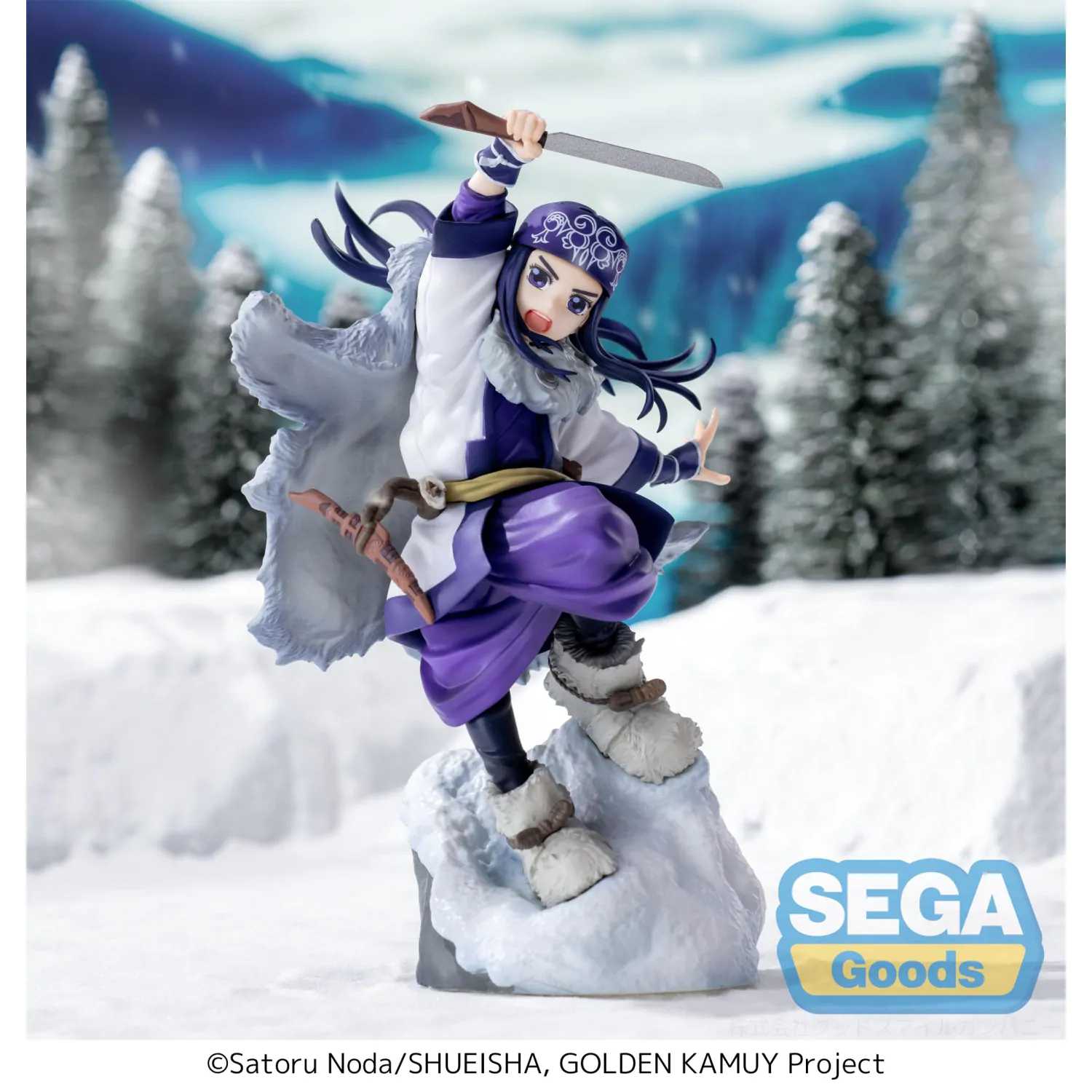 Golden Kamuy Xross Link Anime PVC Figur Asirpa 11 cm Produktfoto