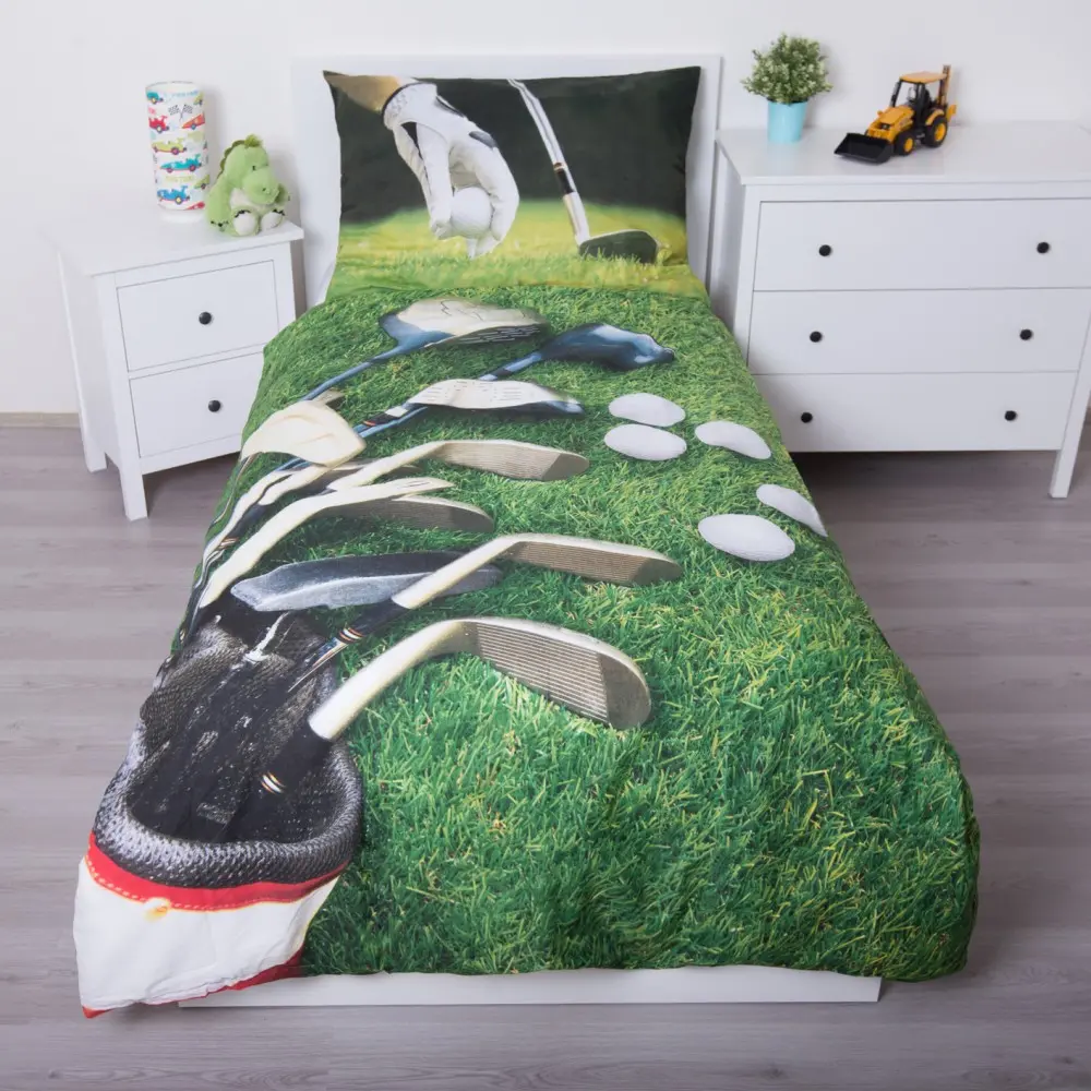Golf Bettbezug 140×200 cm, 70×90 cm Produktfoto