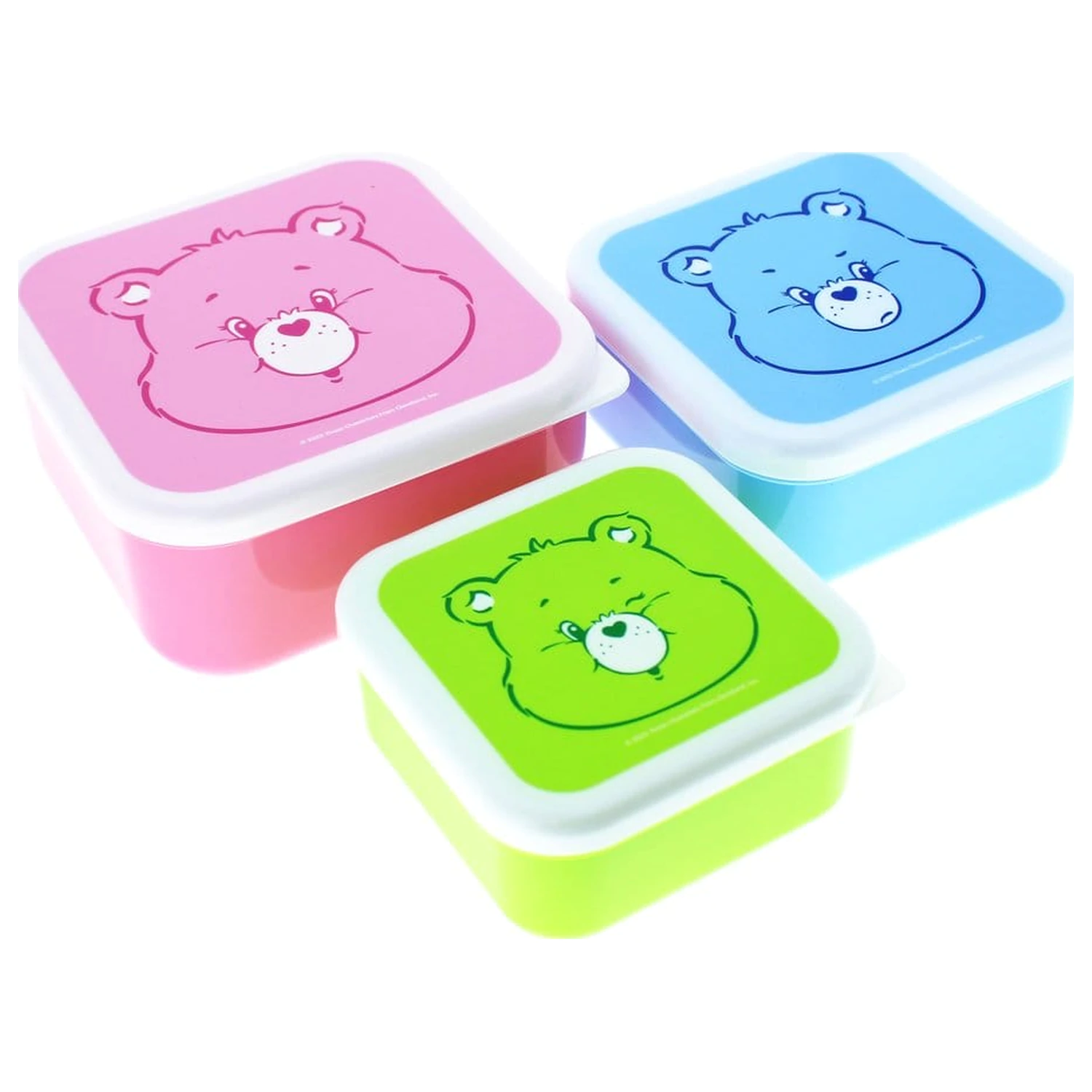 Care Bears Snack Box Set von 3 Produktfoto