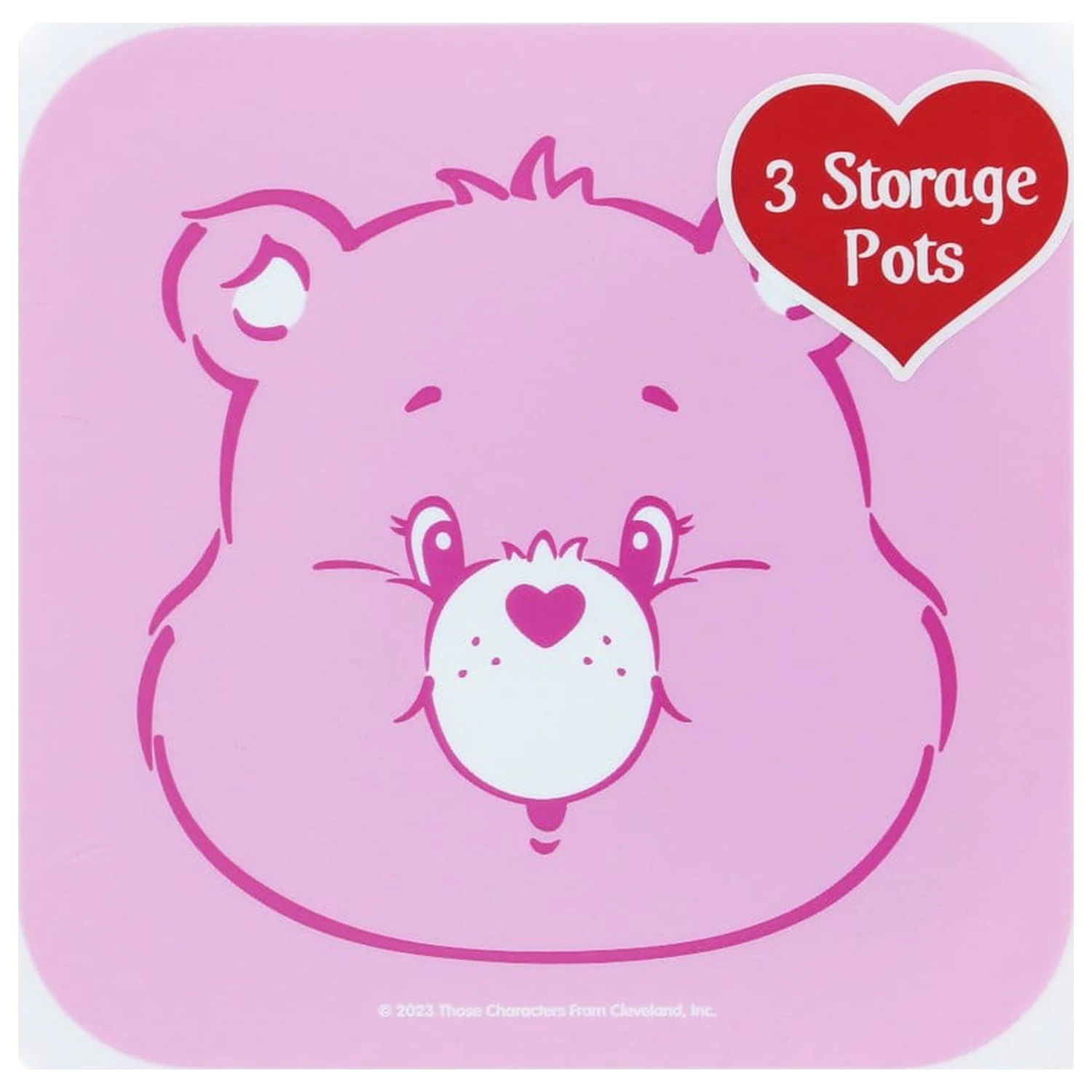 Care Bears Snack Box Set von 3 Produktfoto