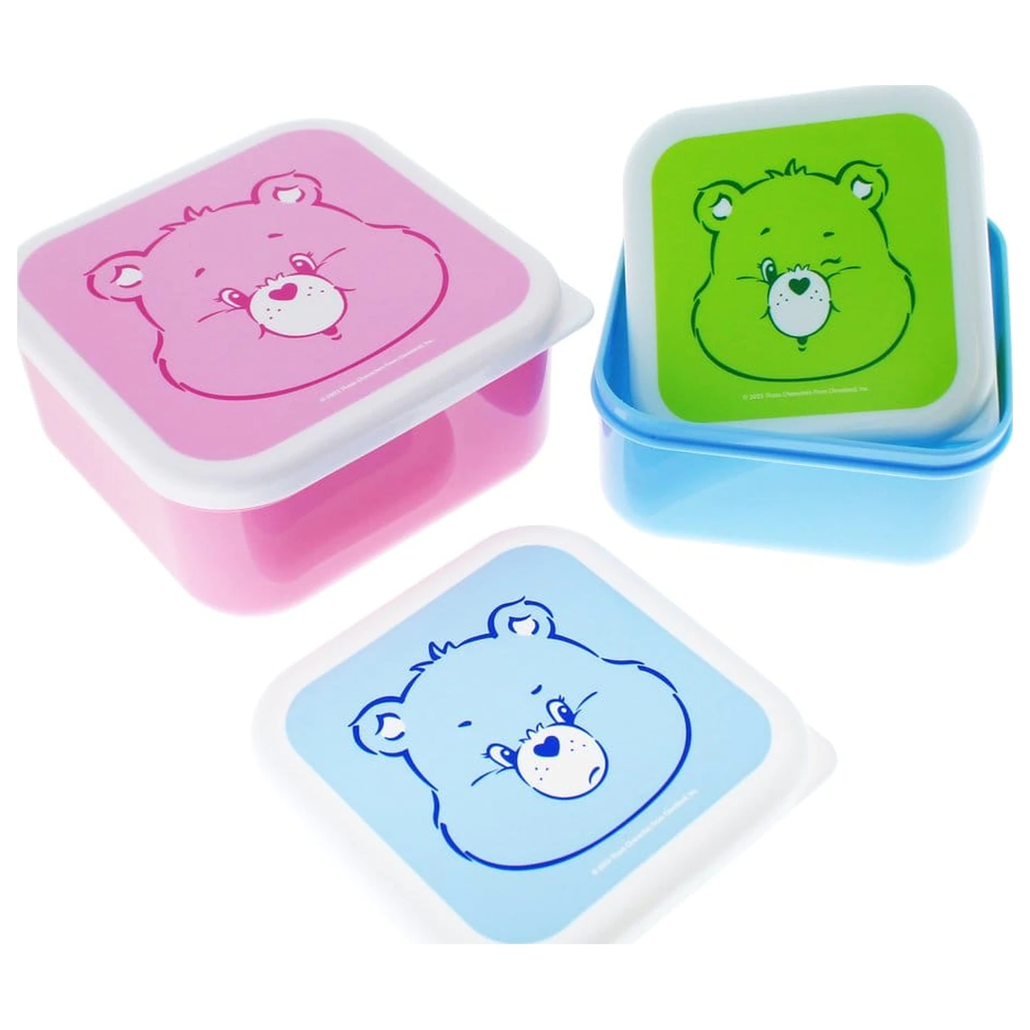 Care Bears Snack Box Set von 3 Produktfoto
