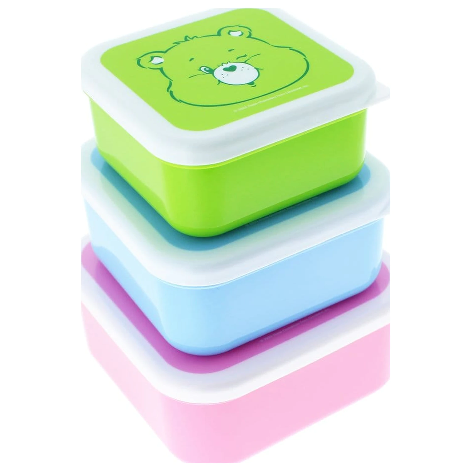 Care Bears Snack Box Set von 3 Produktfoto