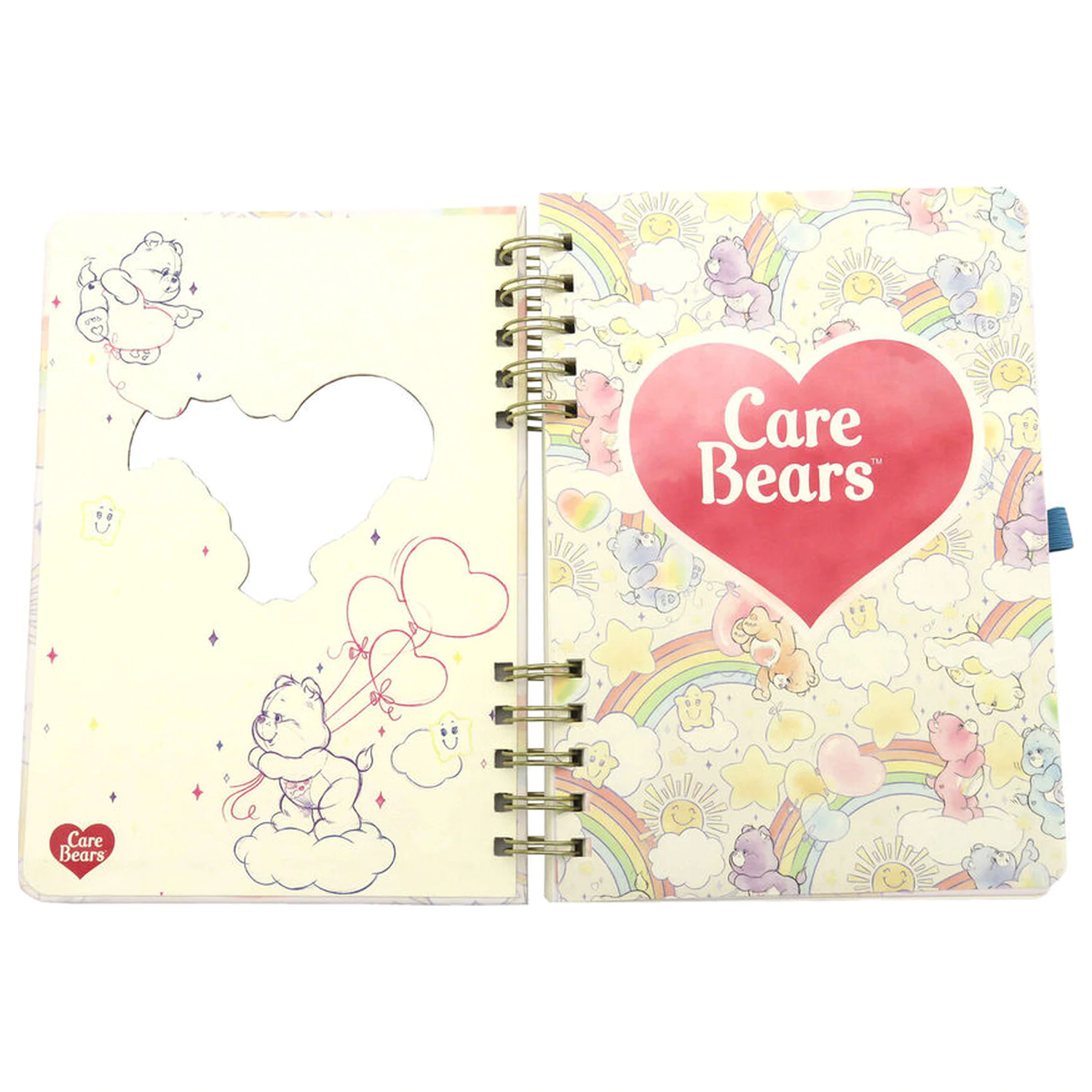 Care Bears A5 Notizbuch + Stift und Sticker Produktfoto