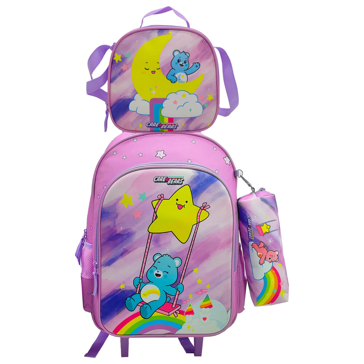 Care Bears Trolley Set + Federmäppchen + Lunchtasche Produktfoto