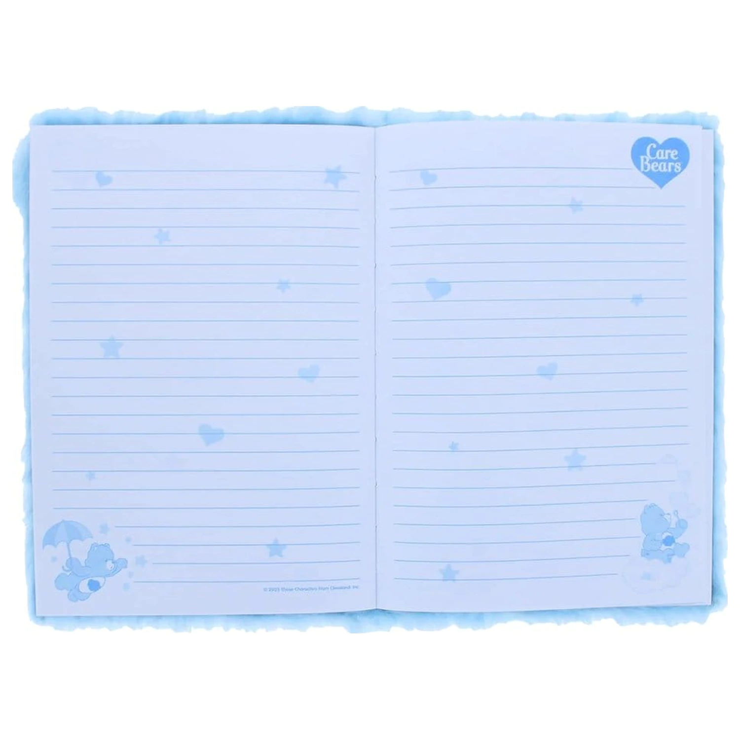 Care Bears Plüsch Notizbuch Blau Produktfoto