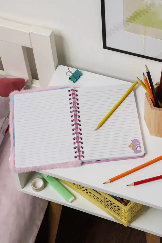 The Care Bears Notebook Flauschiges Notizbuch Produktfoto