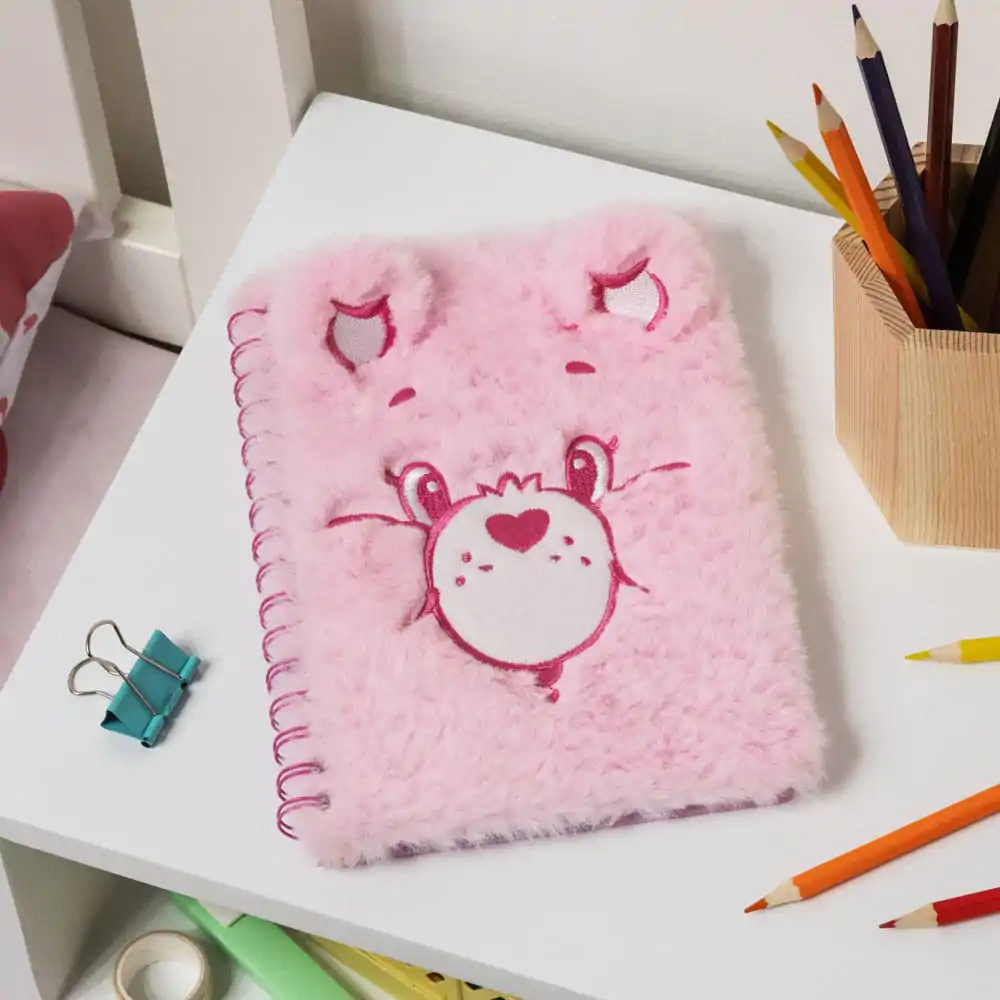 The Care Bears Notebook Flauschiges Notizbuch Produktfoto