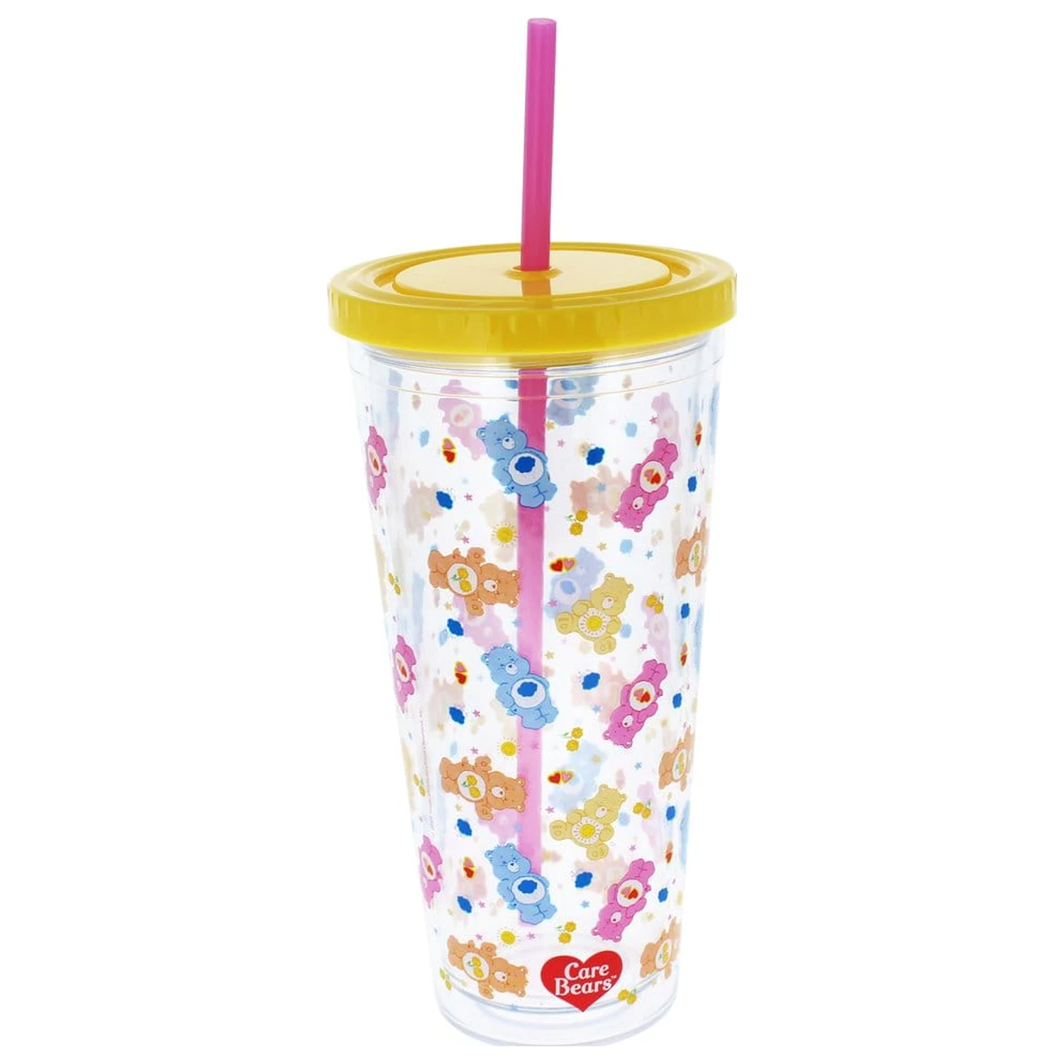 Care Bears Trinkbecher mit Strohhalm 350 ml Produktfoto