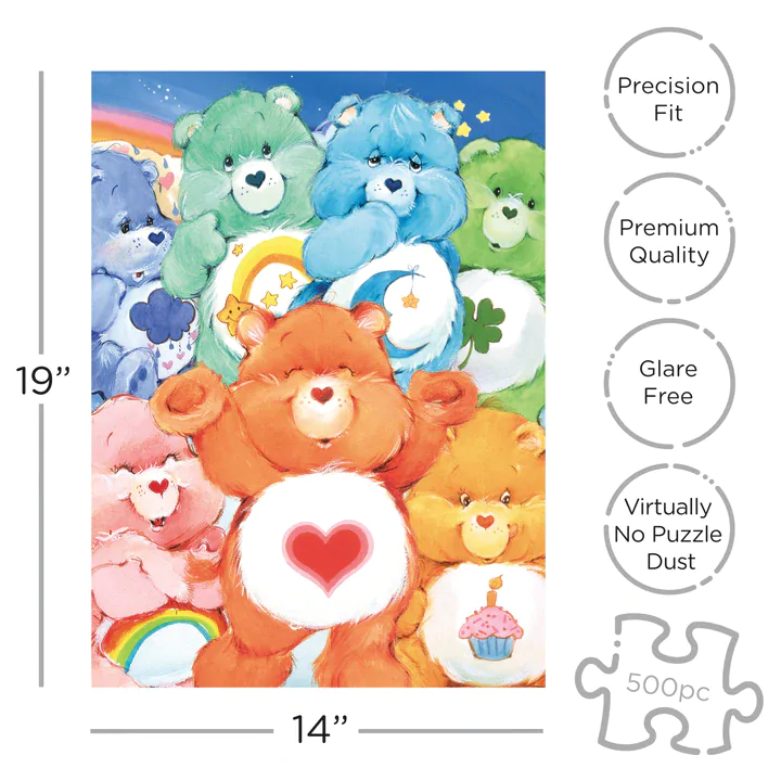 THE CARE BEARS Puzzle (500 Teile) Produktfoto