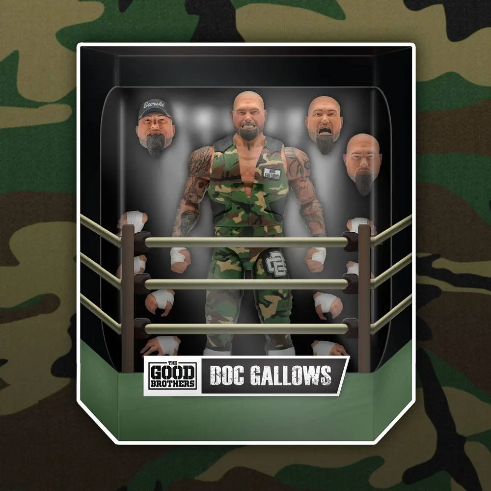 Good Brothers Wrestling Ultimates Actionfigur Doc Gallows 18 cm Produktfoto