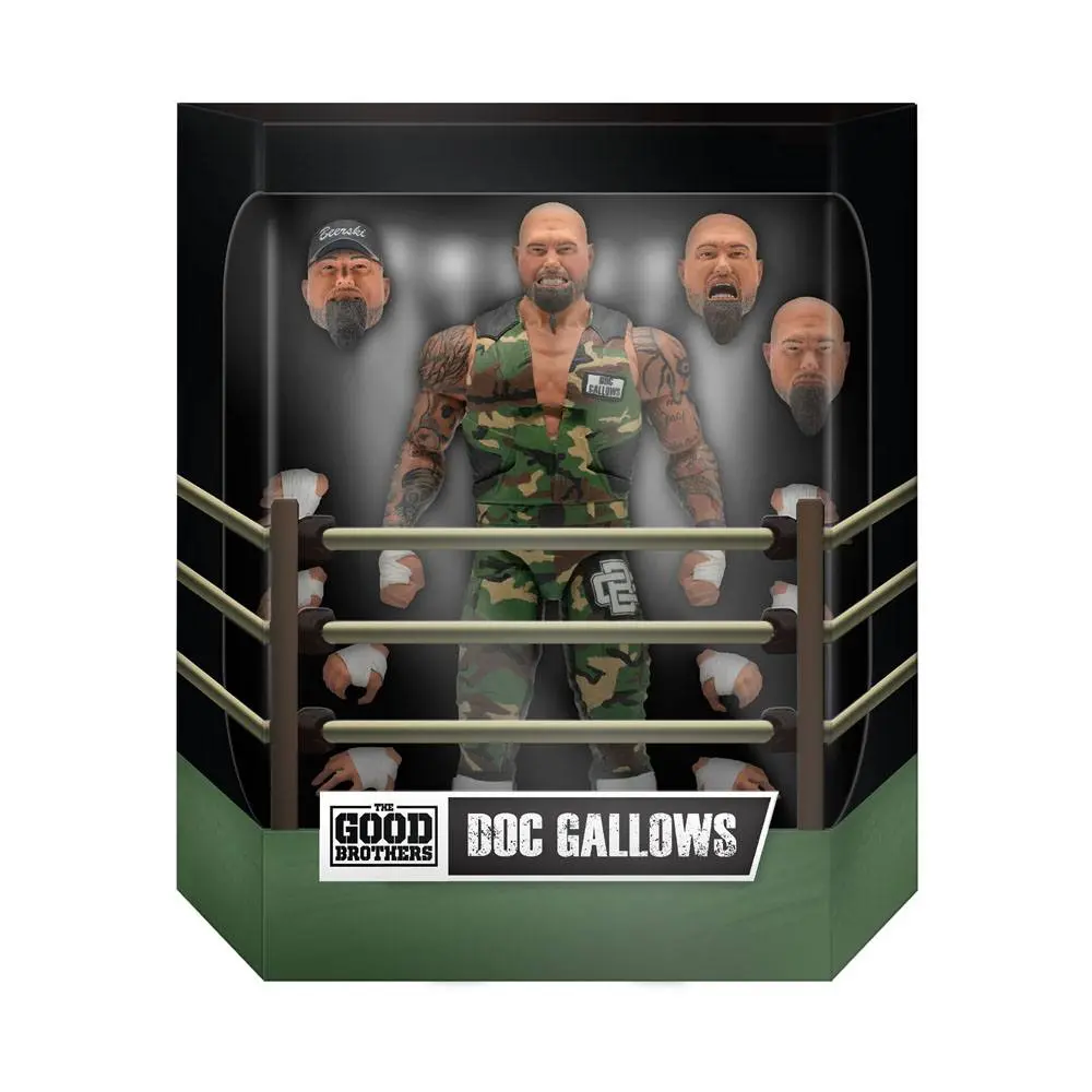 Good Brothers Wrestling Ultimates Actionfigur Doc Gallows 18 cm Produktfoto