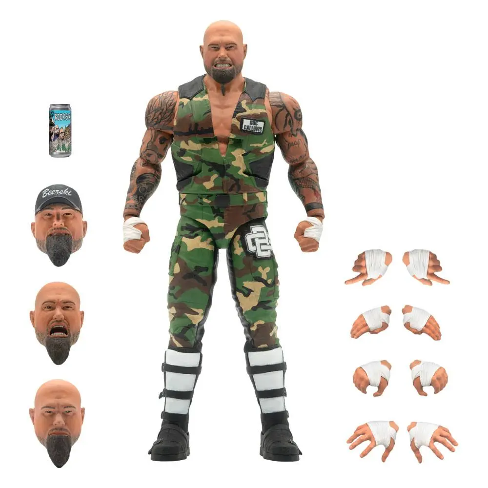 Good Brothers Wrestling Ultimates Actionfigur Doc Gallows 18 cm Produktfoto