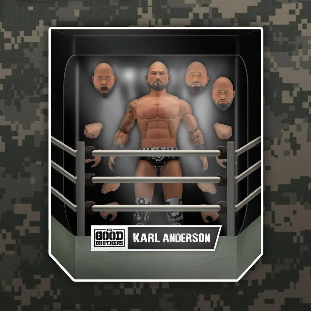 Good Brothers Wrestling Ultimates Actionfigur Karl Anderson 18 cm Produktfoto