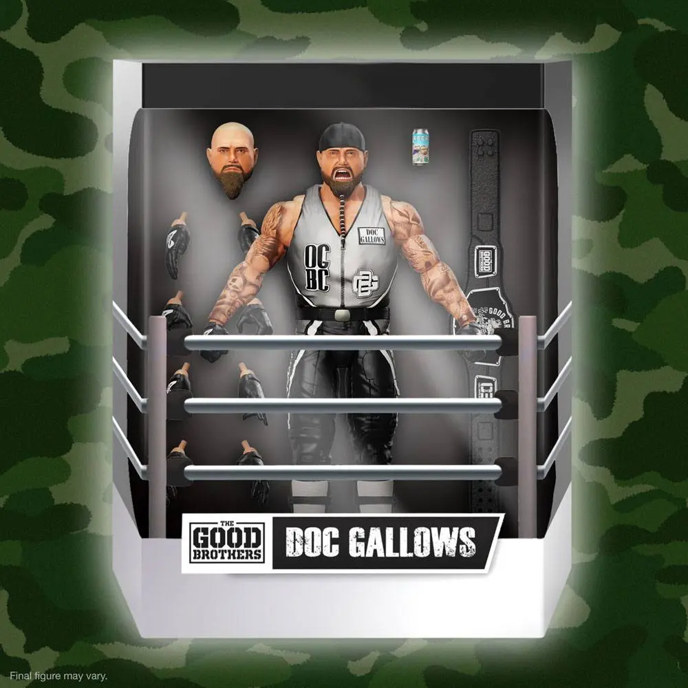 Good Brothers Wrestling Ultimates Actionfigur Wave 2 Doc Gallows 18 cm Produktfoto
