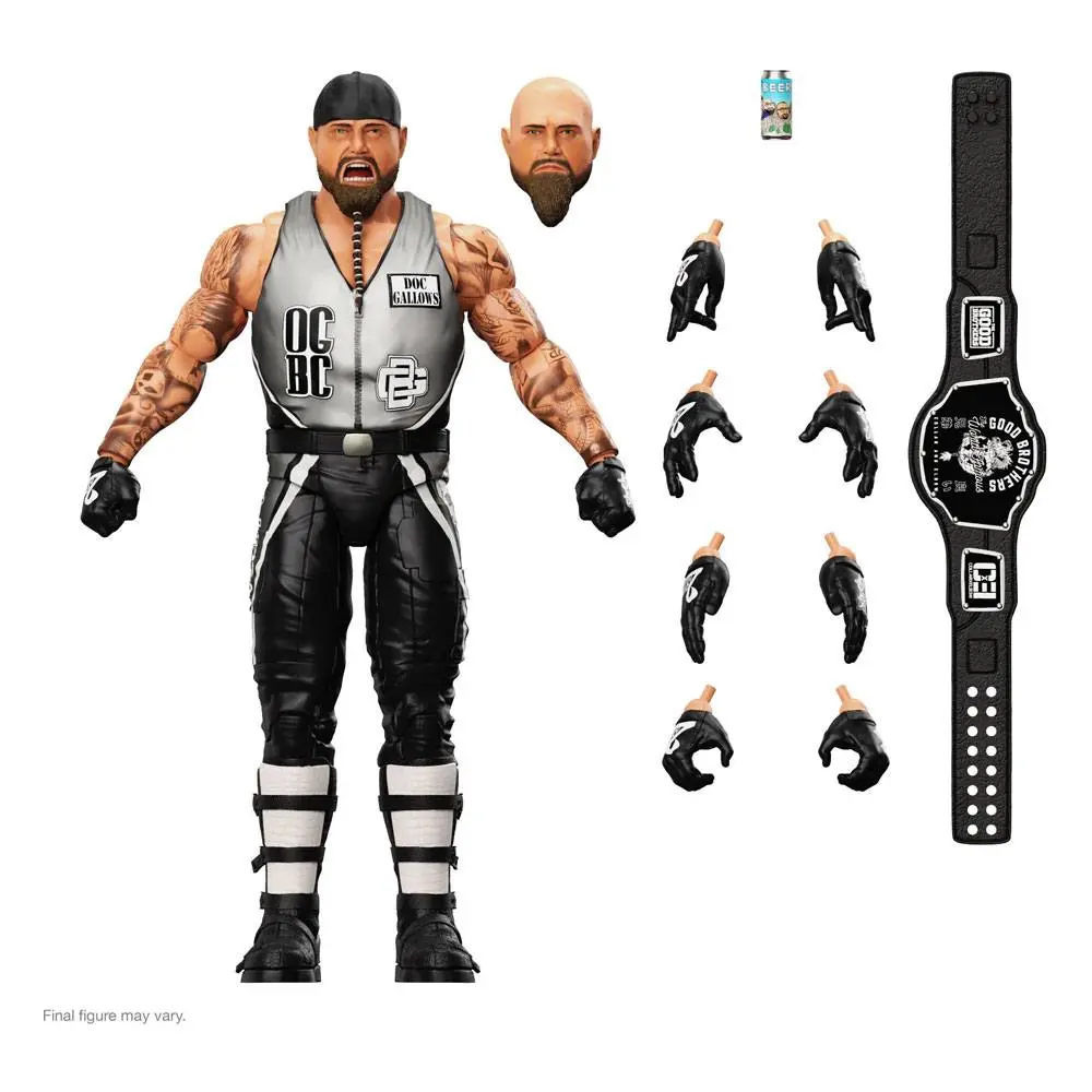 Good Brothers Wrestling Ultimates Actionfigur Wave 2 Doc Gallows 18 cm Produktfoto