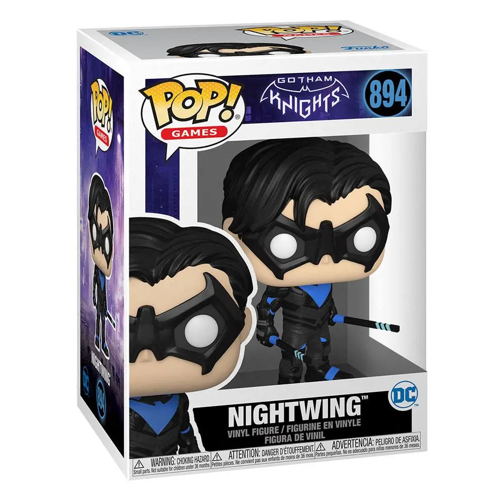 Gotham Knights POP! Games Vinyl Figur Nightwing 9 cm termékfotó