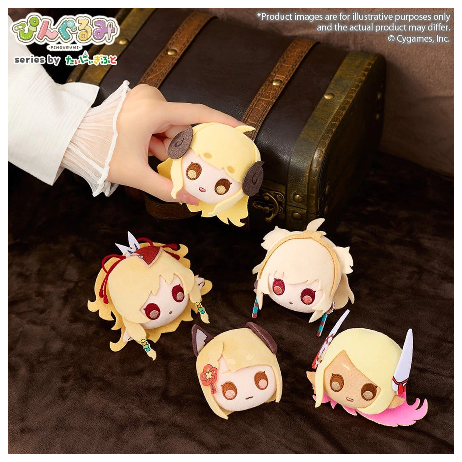 Granblue Fantasy Pingurumi Pin Band 1 Kumbhira 8 cm Produktfoto