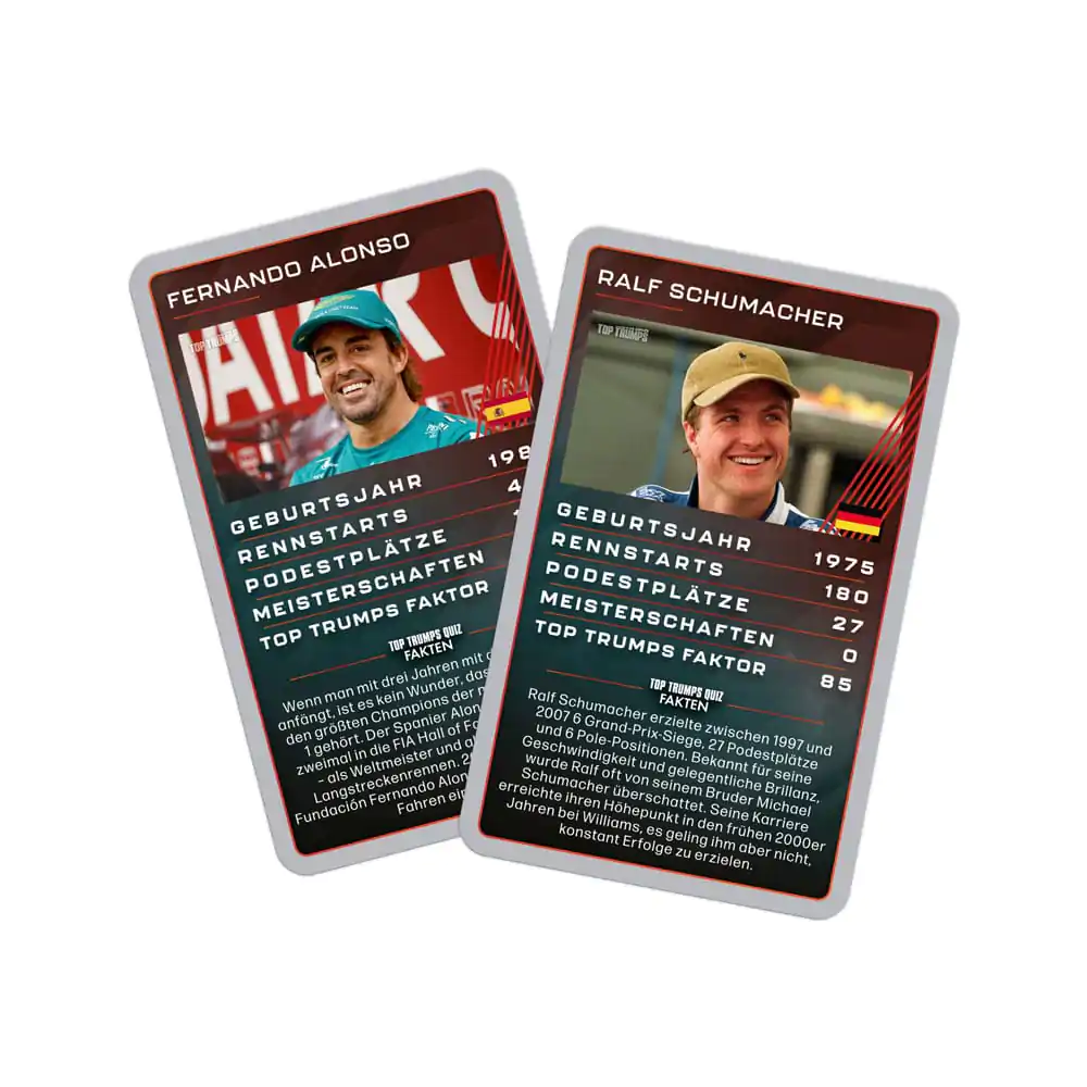 Grand Prix Helden Kartenspiel Top Trumps Sammlerstücke *Deutsche Version* Produktfoto