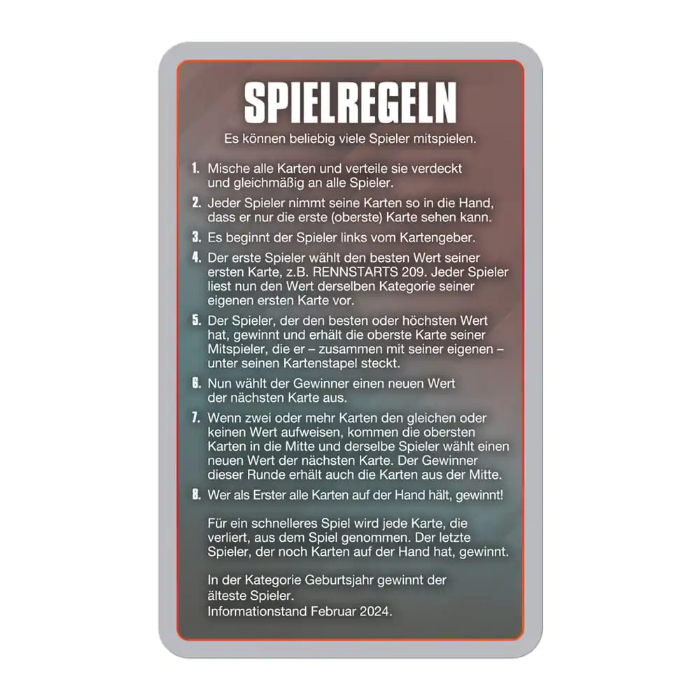 Grand Prix Helden Kartenspiel Top Trumps Sammlerstücke *Deutsche Version* Produktfoto
