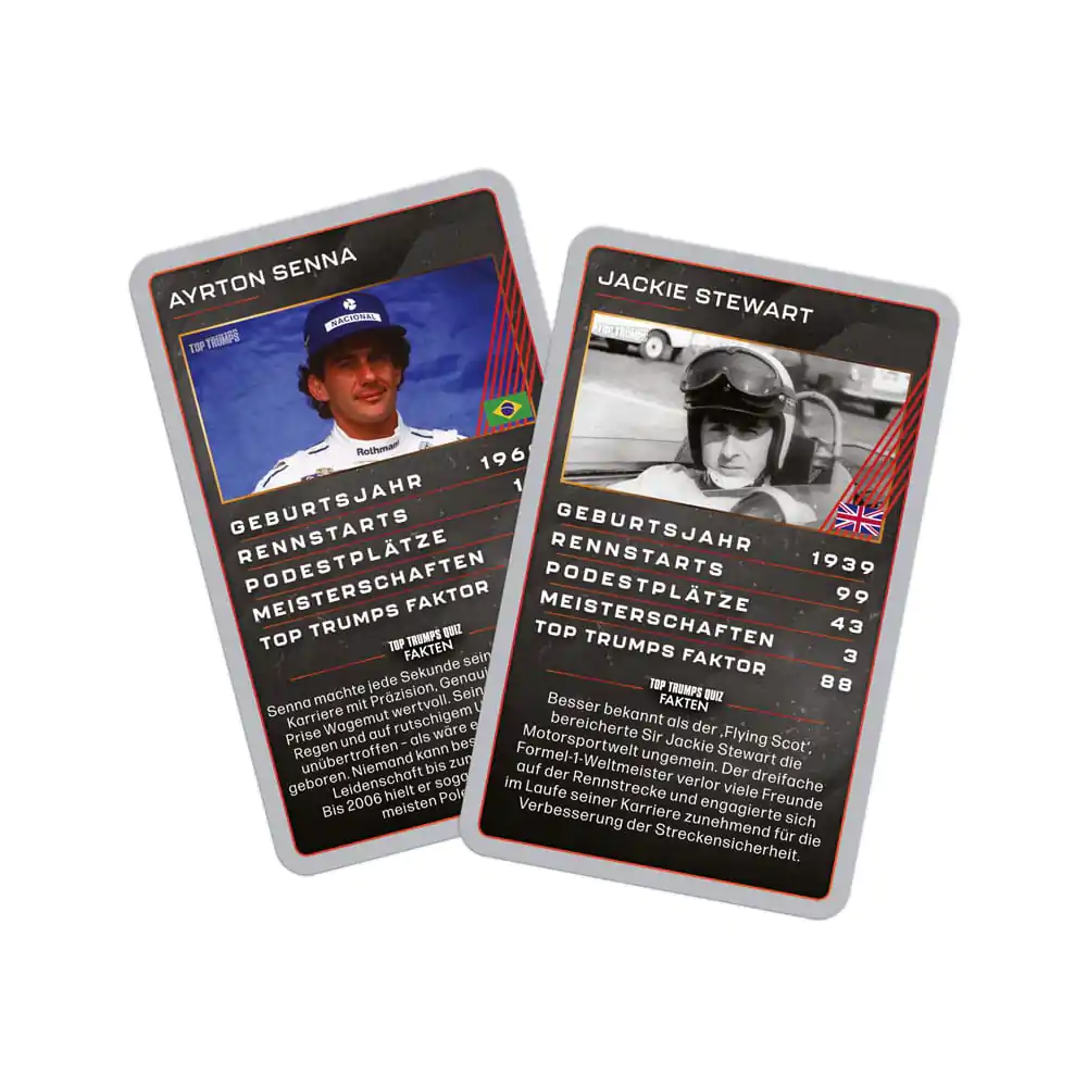 Grand Prix Helden Kartenspiel Top Trumps Sammlerstücke *Deutsche Version* Produktfoto