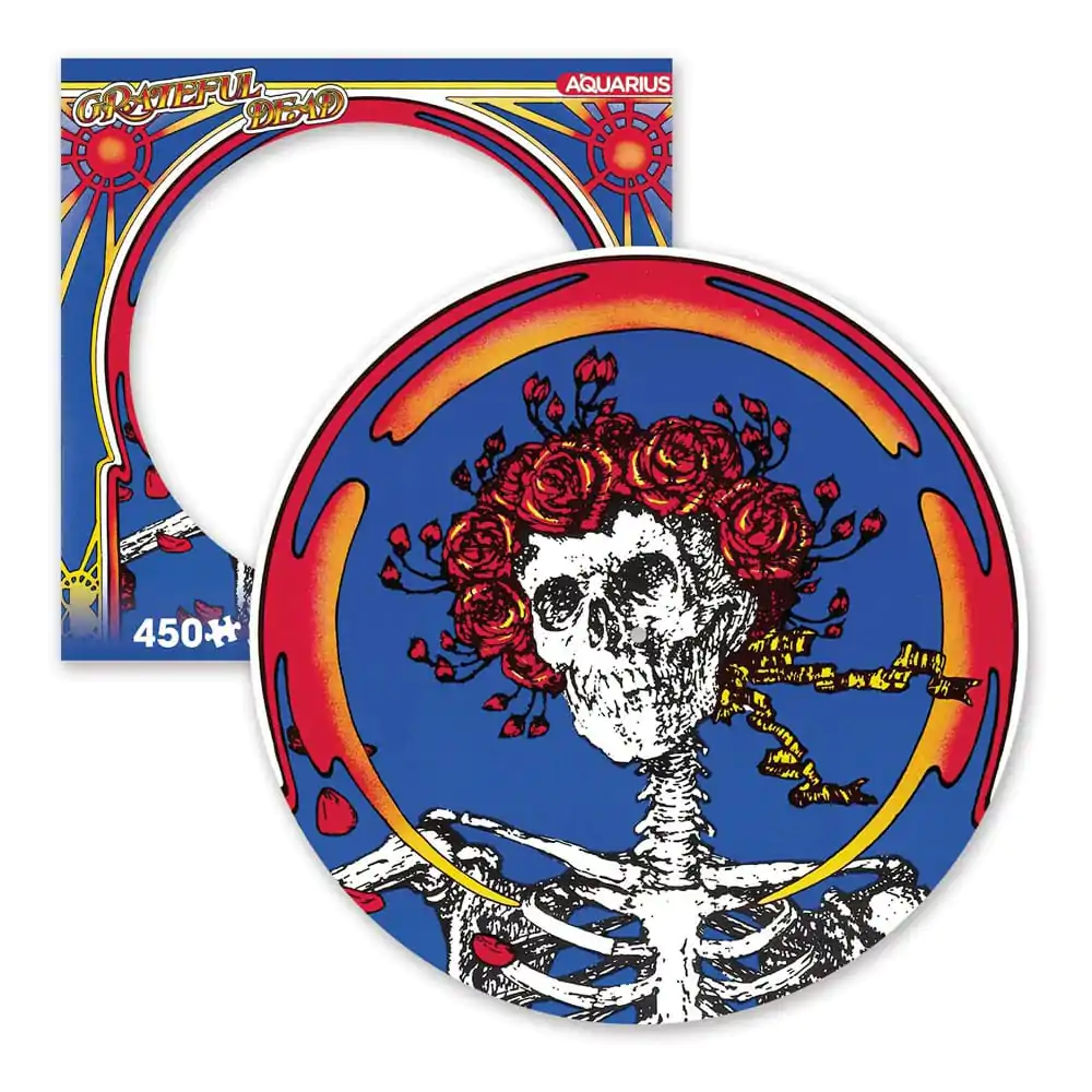 Grateful Dead Skull & Roses Picture Disc Puzzle (450 Teile) termékfotó