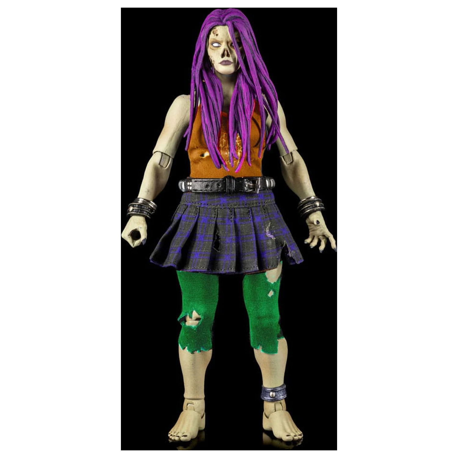 Graveyard Series Action Figur Zubehör Rocker Zombie Weiche Ware Paket Produktfoto