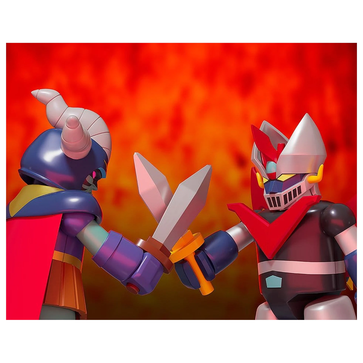 Great Mazinger Brickroid Action-Figur Great General of Darkness 5 Zentimeter Produktfoto