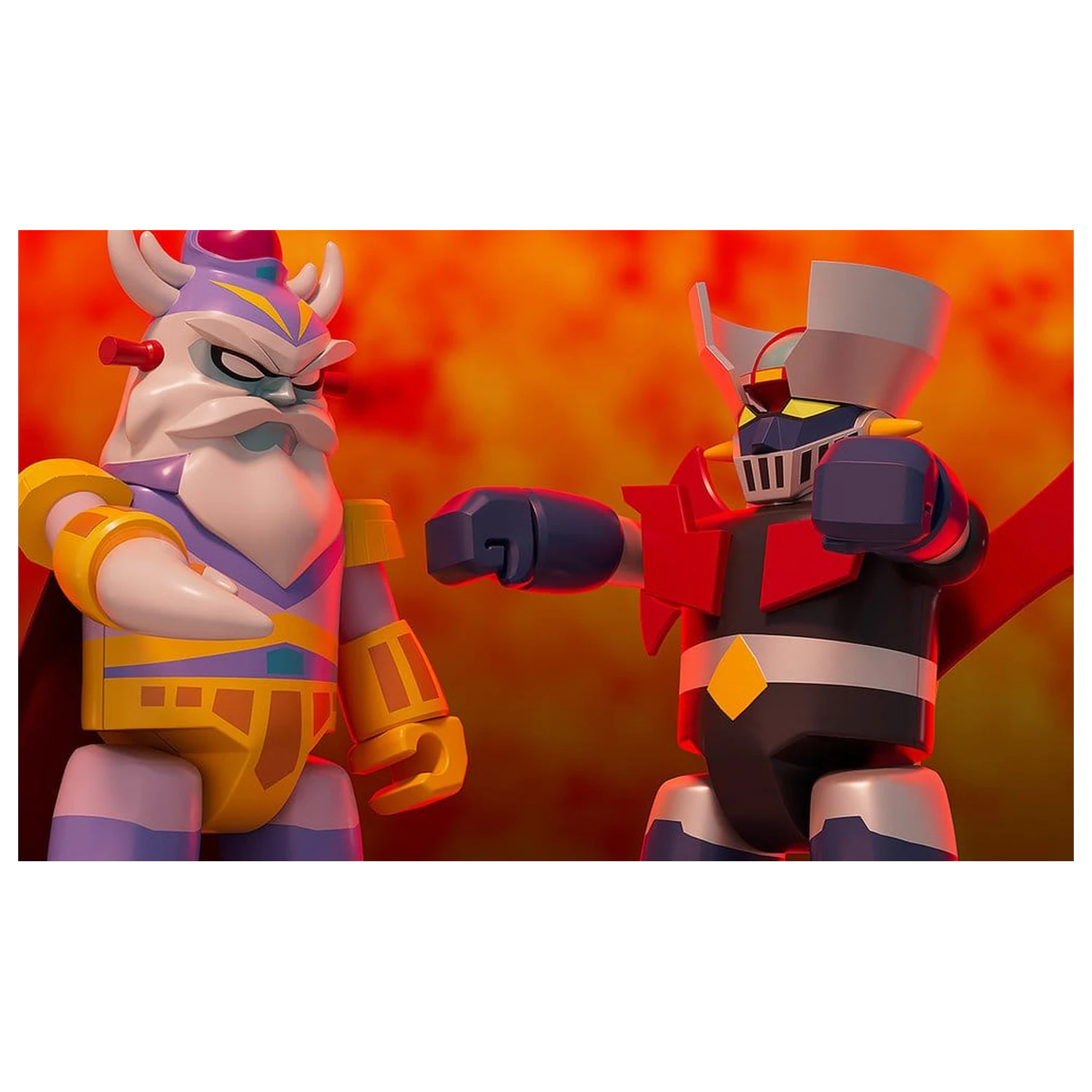 Great Mazinger Brickroid Action-Figur Great Marshall of Hell 5 cm Produktfoto