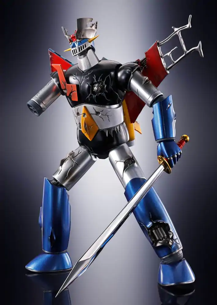 Great Mazinger Z Soul of Chogokin Diecast Actionfigur GX-105D Great Mazinger Z Kakumei Shinka Damage Ver. 17 cm Produktfoto