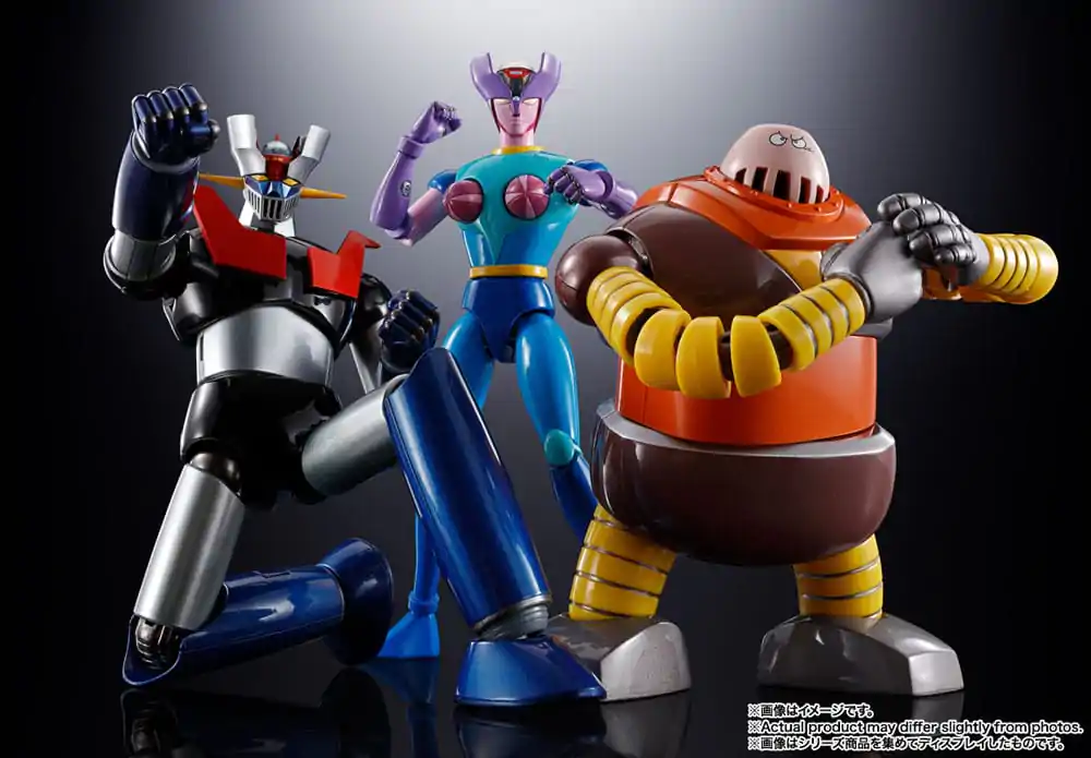 Great Mazinger Z Soul of Chogokin Diecast Actionfiguren GX-108 Rhein & GX-11R Dianan A Set 17 cm Produktfoto