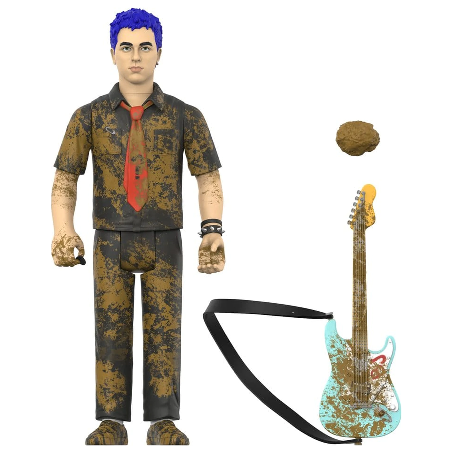 Green Day ReAction Actionfigur Wave 01 Billie Joe Armstrong (Mud Fight) Produktfoto