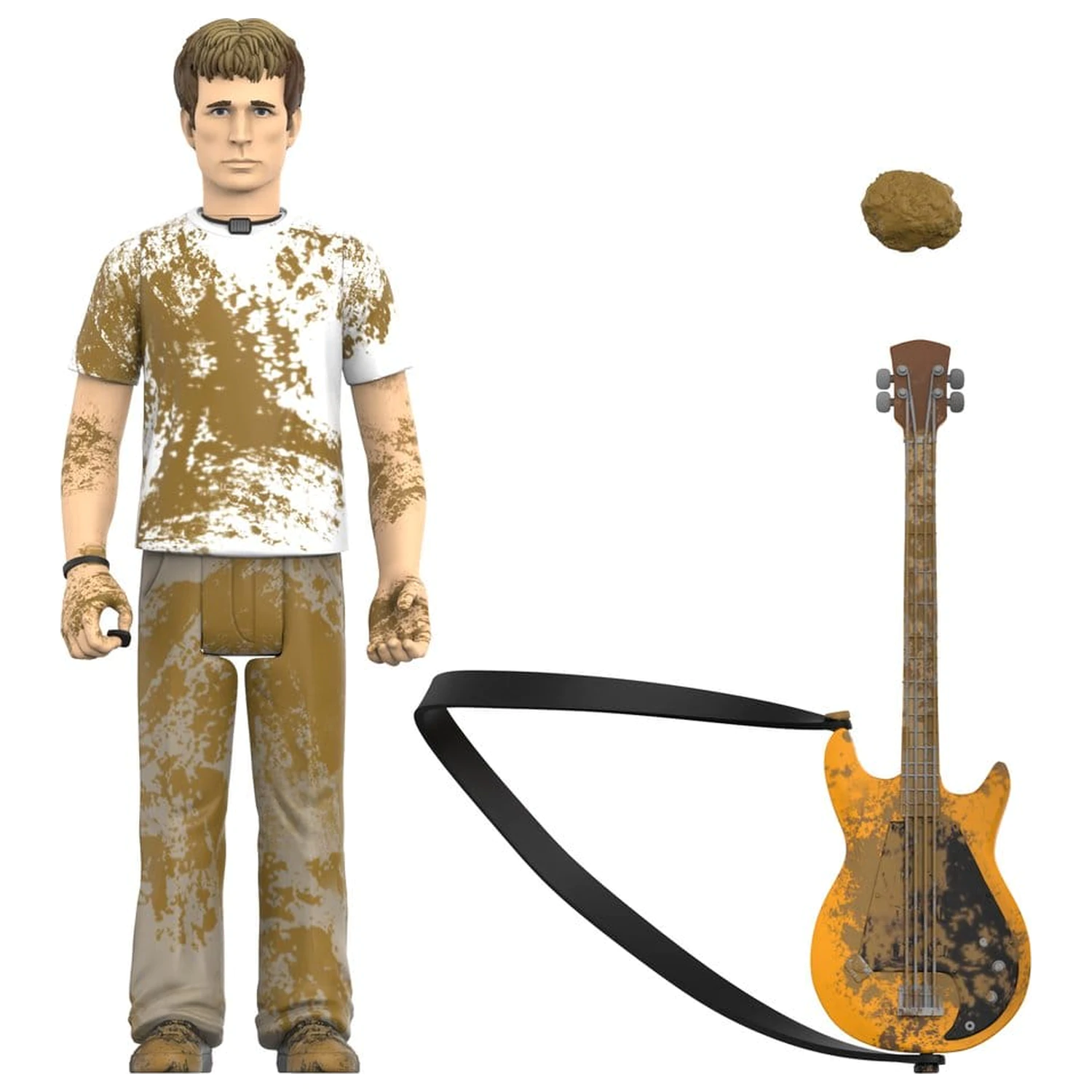Green Day ReAction Actionfigur Wave 01 Mike Dirnt (Mud Fight) Produktfoto
