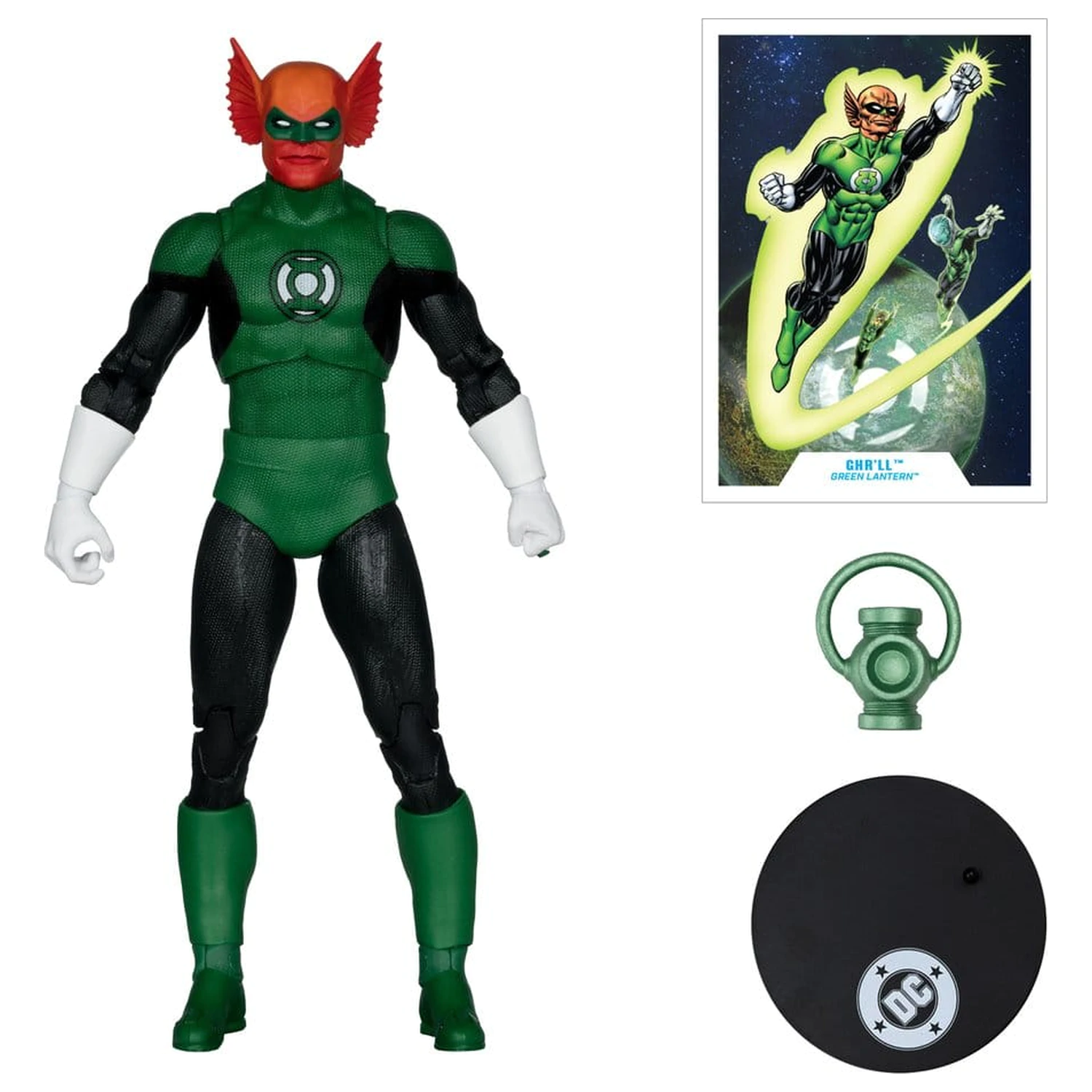 Green Lantern DC Multiverse Actionfigur Ghr''ll 18 cm Produktfoto